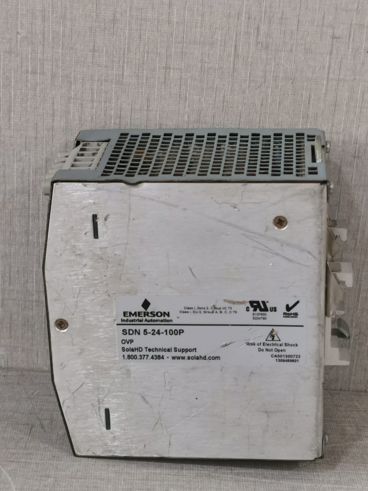 Emerson 5-24-100P EMERSON SDN 5-24-100P POWER SUPPLY 3