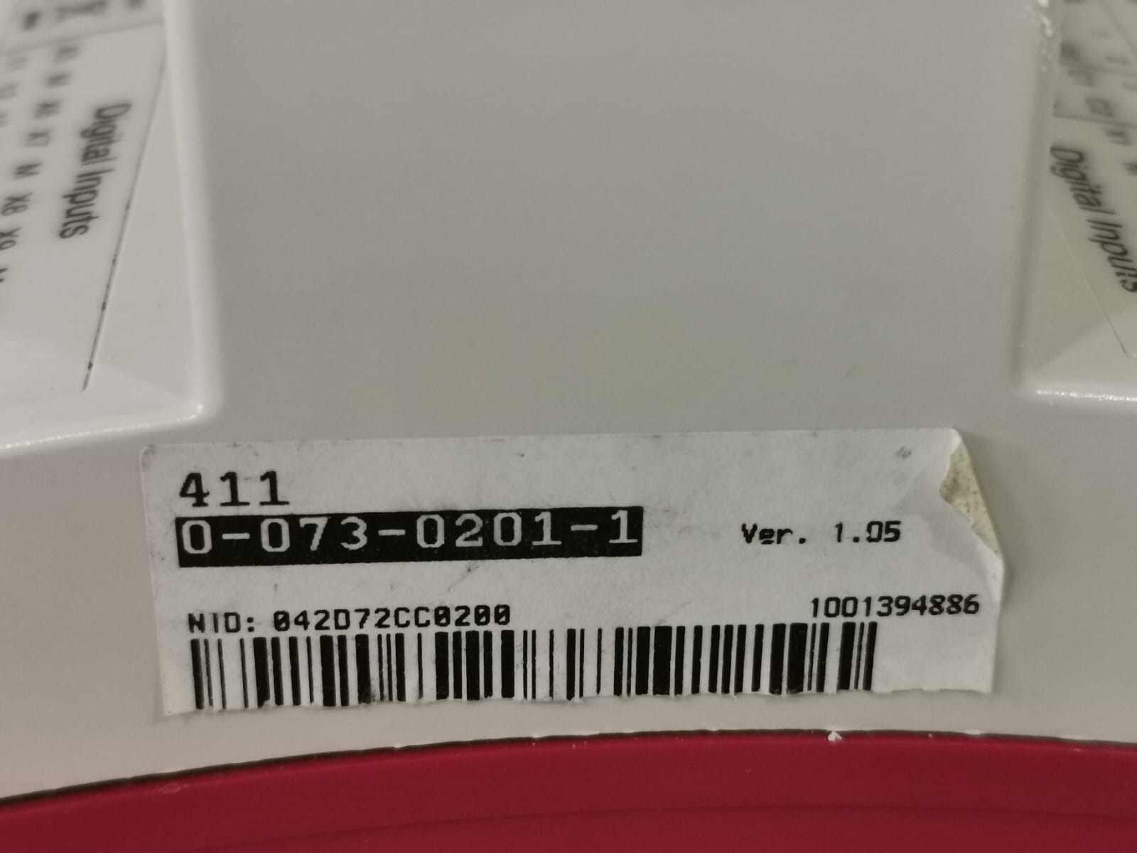 TAC XENTA 007302011 PCS TAC XENTA 411 DIGITAL INPUT MODULE WITH BASE 007302011 VER 1.05 4