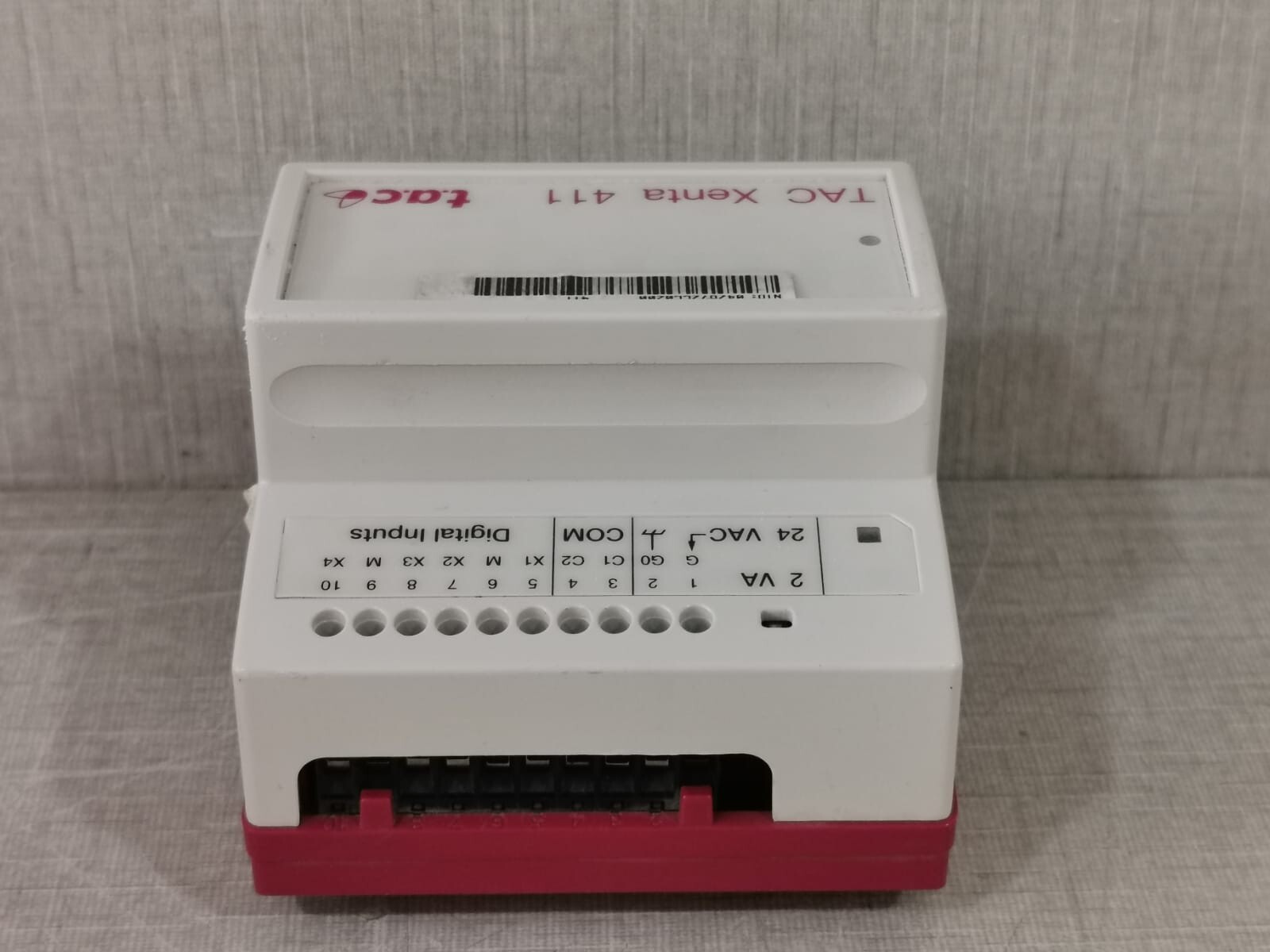 TAC XENTA 007302011 PCS TAC XENTA 411 DIGITAL INPUT MODULE WITH BASE 007302011 VER 1.05 7