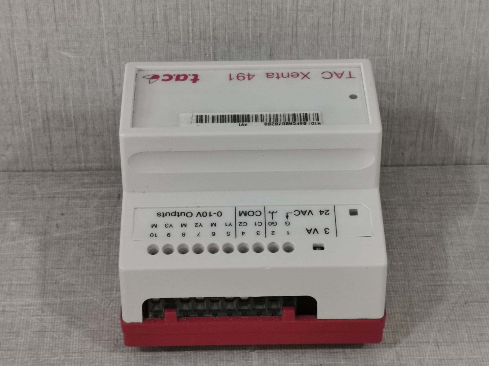 TAC XENTA 0-073-0301-0 TAC XENTA 491 ANALOG OUTPUT MODULE 0-073-0301-0 VER 1.04 7