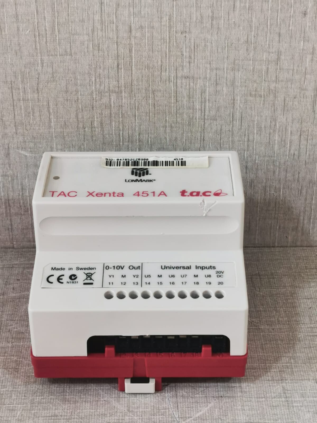 LONMARK 007302850 LONMARK TAC XENTA 451A UNIVERSAL I/O MODULE 007302850 Ver. 1.14 6