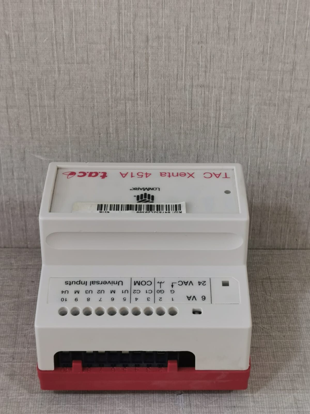 LONMARK 007302850 LONMARK TAC XENTA 451A UNIVERSAL I/O MODULE 007302850 Ver. 1.14 7