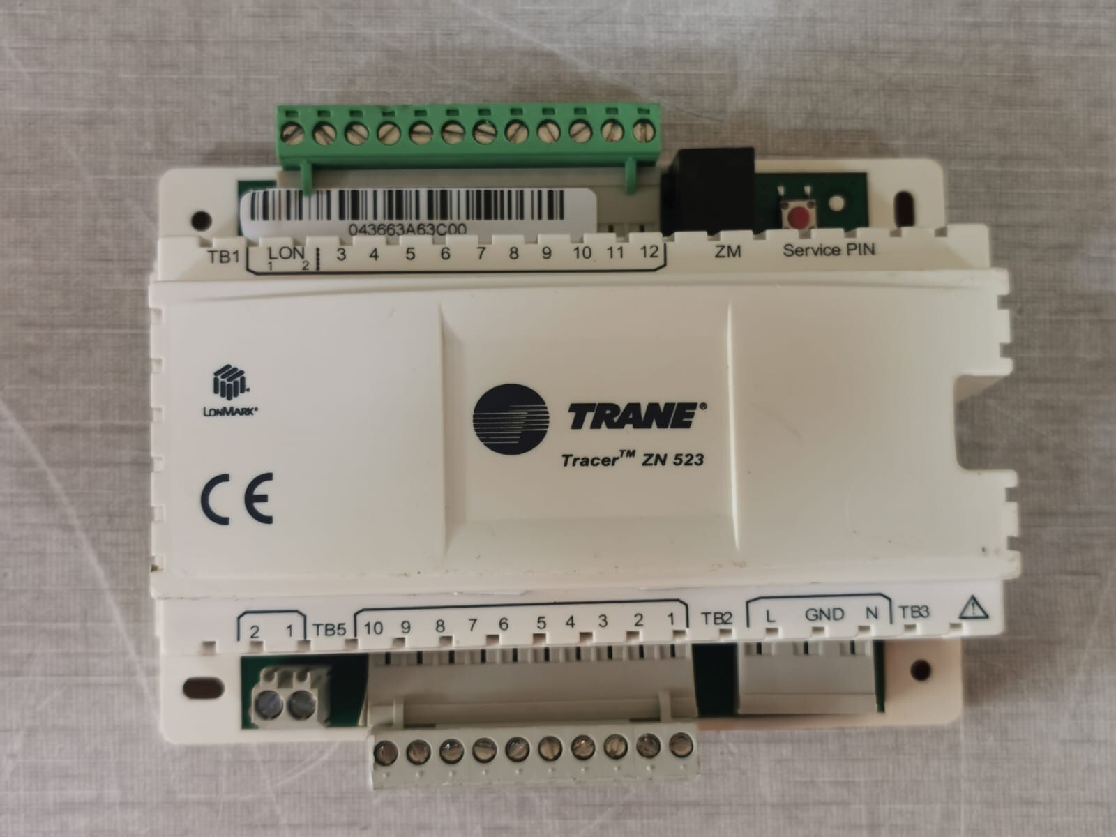 TRANE / LonMark 5709-2509-003 TRANE TRACER ZN523 Zone Controller 5709-2509-003 by LonMark V31R/SV1.02 3