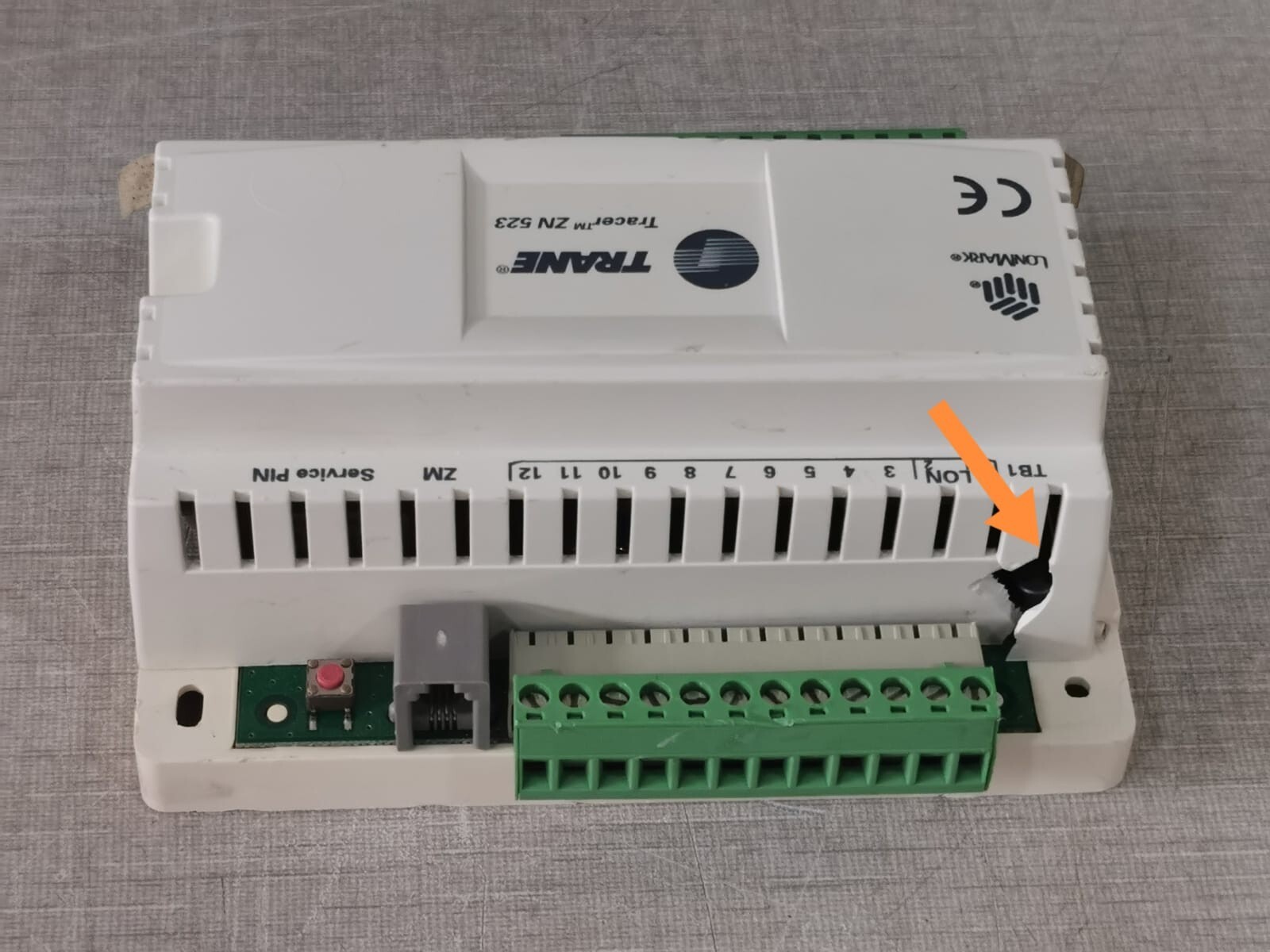 TRANE / LonMark 5709-2509-002 TRANE TRACER ZN523 Zone Controller 5709-2509-002 by LonMark V2.1/SV1.00 10