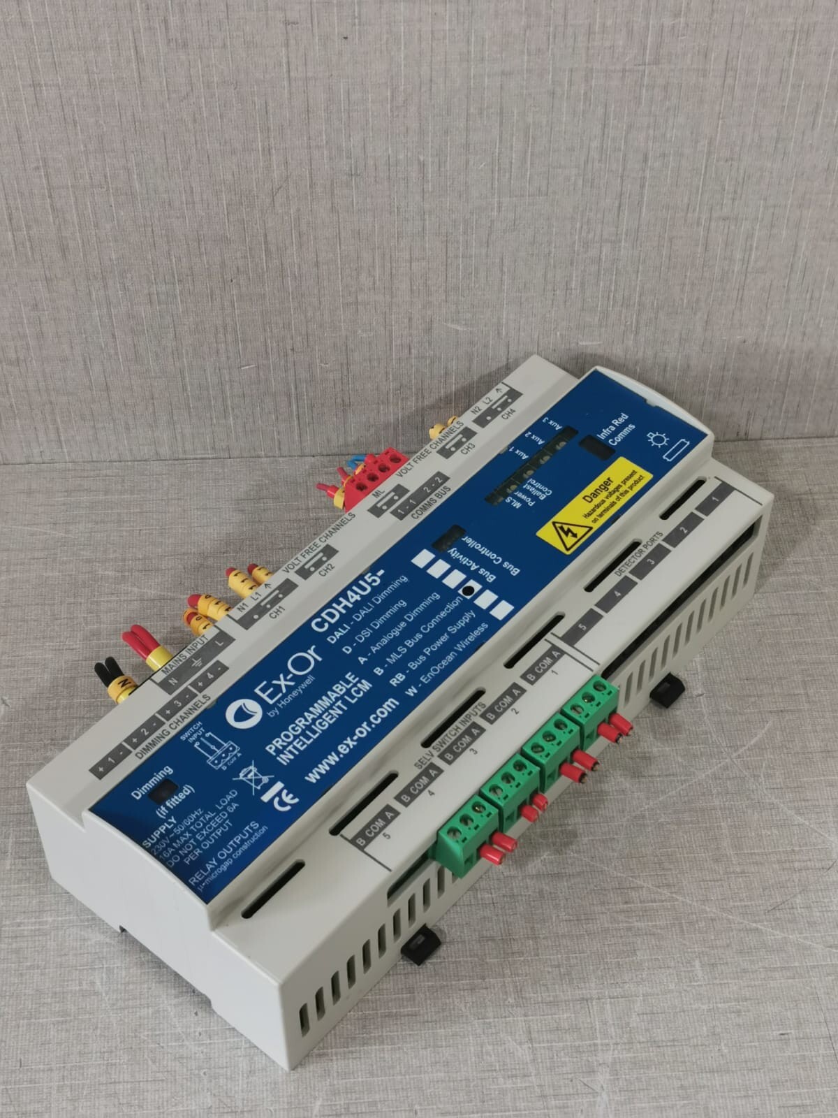 Honeywell CDH4U5 Ex-Or BY HONEYWELL CDH4U5 PROGRAMMABLE INTELLIGENT LCM WITH MLS BUS CONNECTION 9