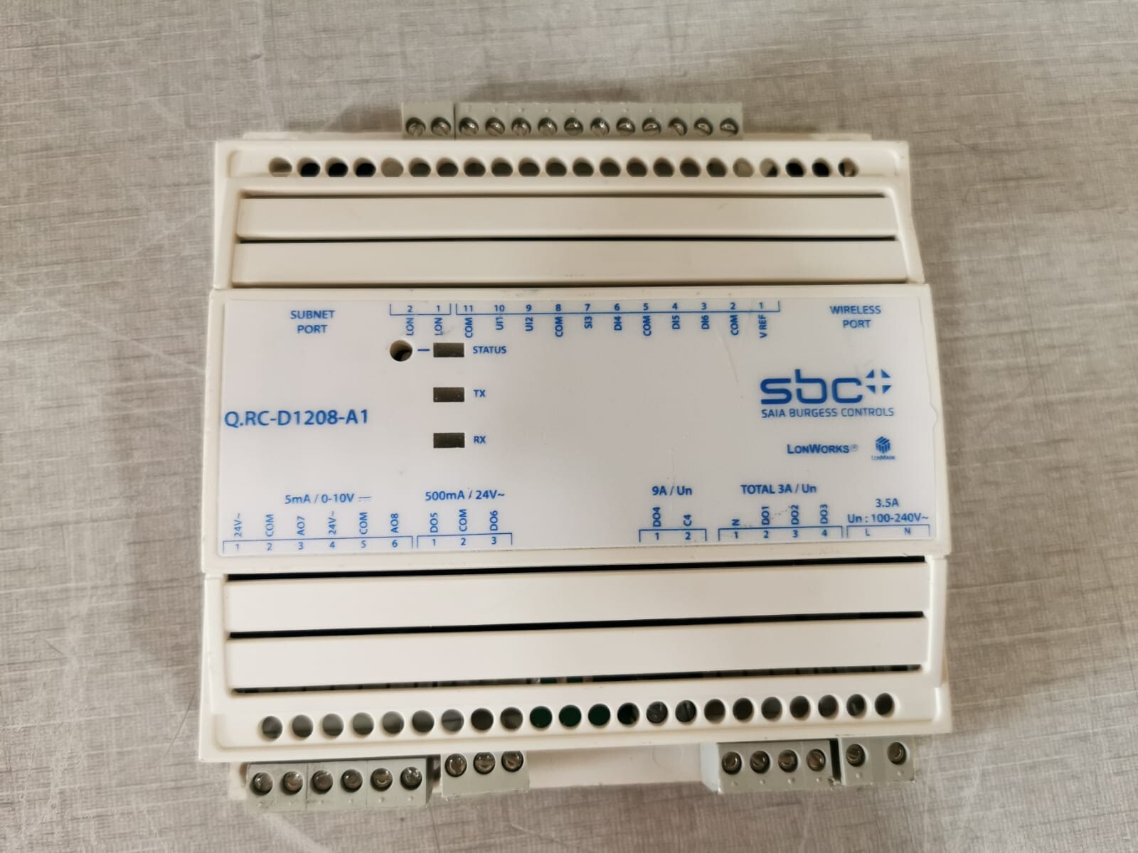 SAIA BURGESS CONTROLS Q.RC-D1208-A1 SAIA BURGESS CONTROLS Q.RC-D1208-A1 4