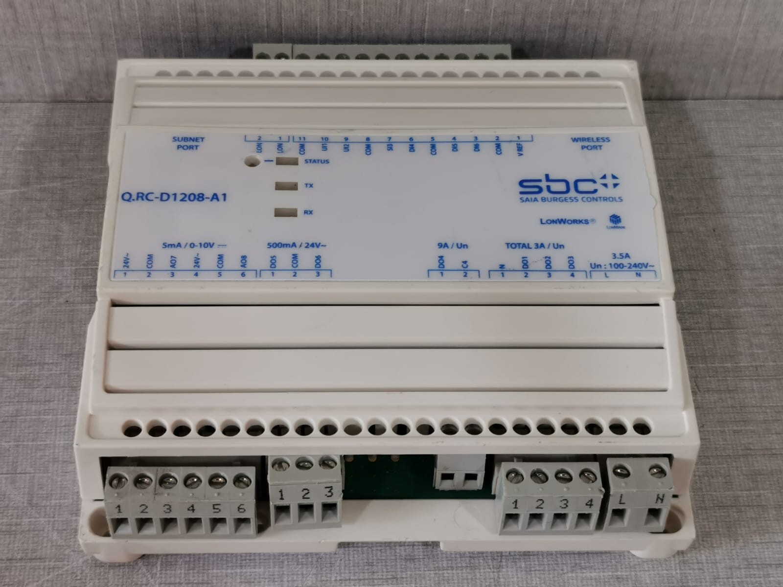 SAIA BURGESS CONTROLS Q.RC-D1208-A1 SAIA BURGESS CONTROLS Q.RC-D1208-A1 8