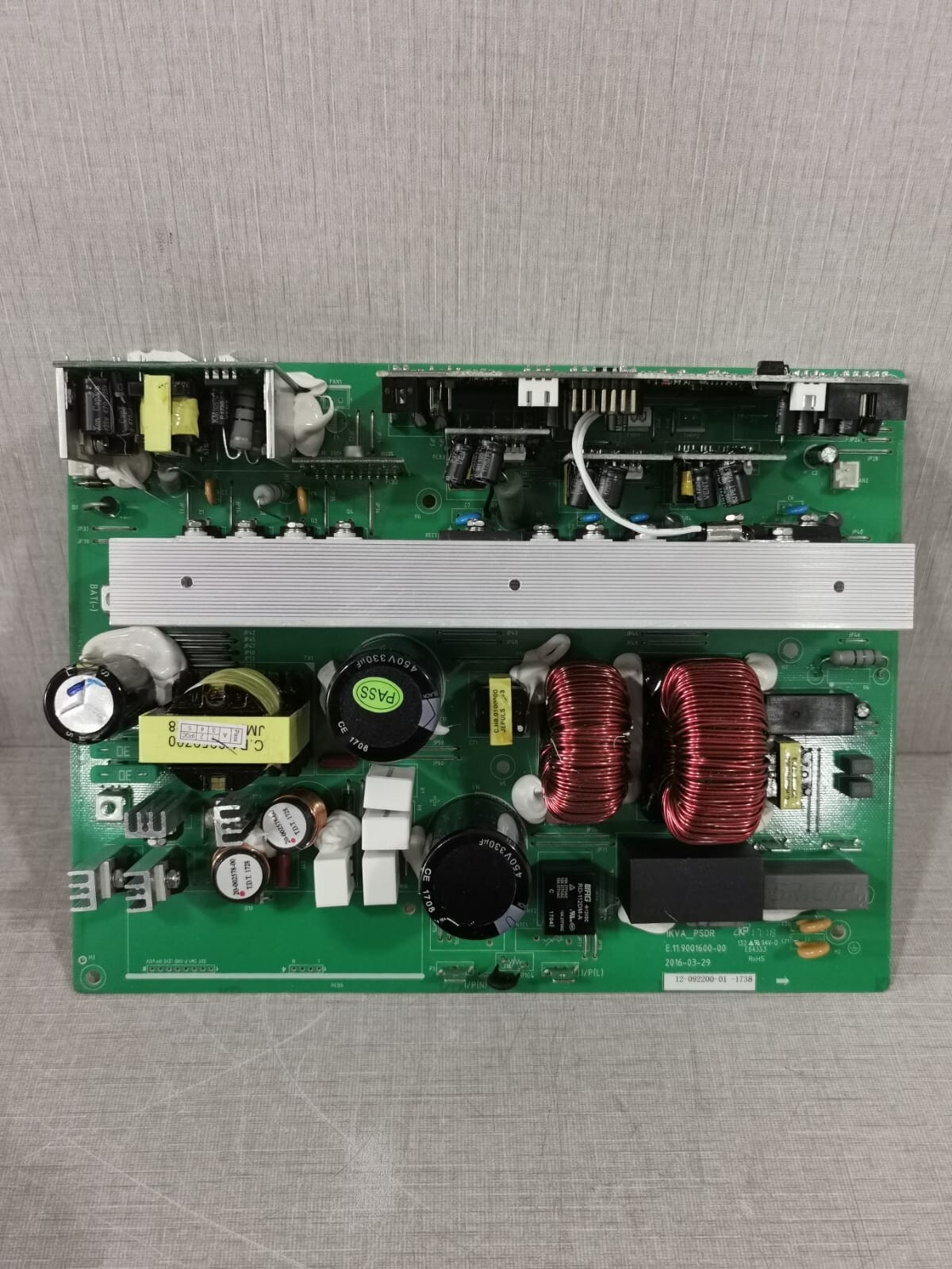 1KVA 1KVA PSDR 1KVA PSDR / 1KVA_PSDR E.11.9001600-00 / 12-092200-01-1738 PRINTED CIRCUIT BOARD 2