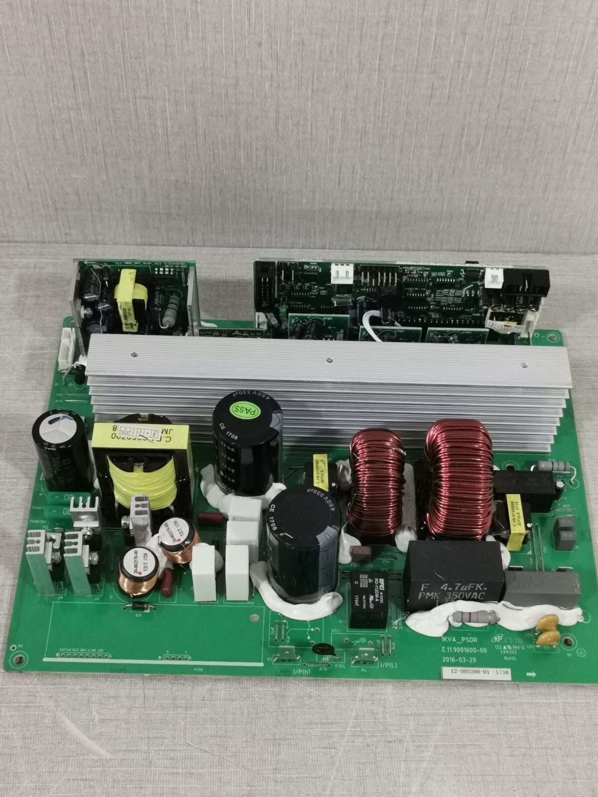1KVA 1KVA PSDR 1KVA PSDR / 1KVA_PSDR E.11.9001600-00 / 12-092200-01-1738 PRINTED CIRCUIT BOARD 3