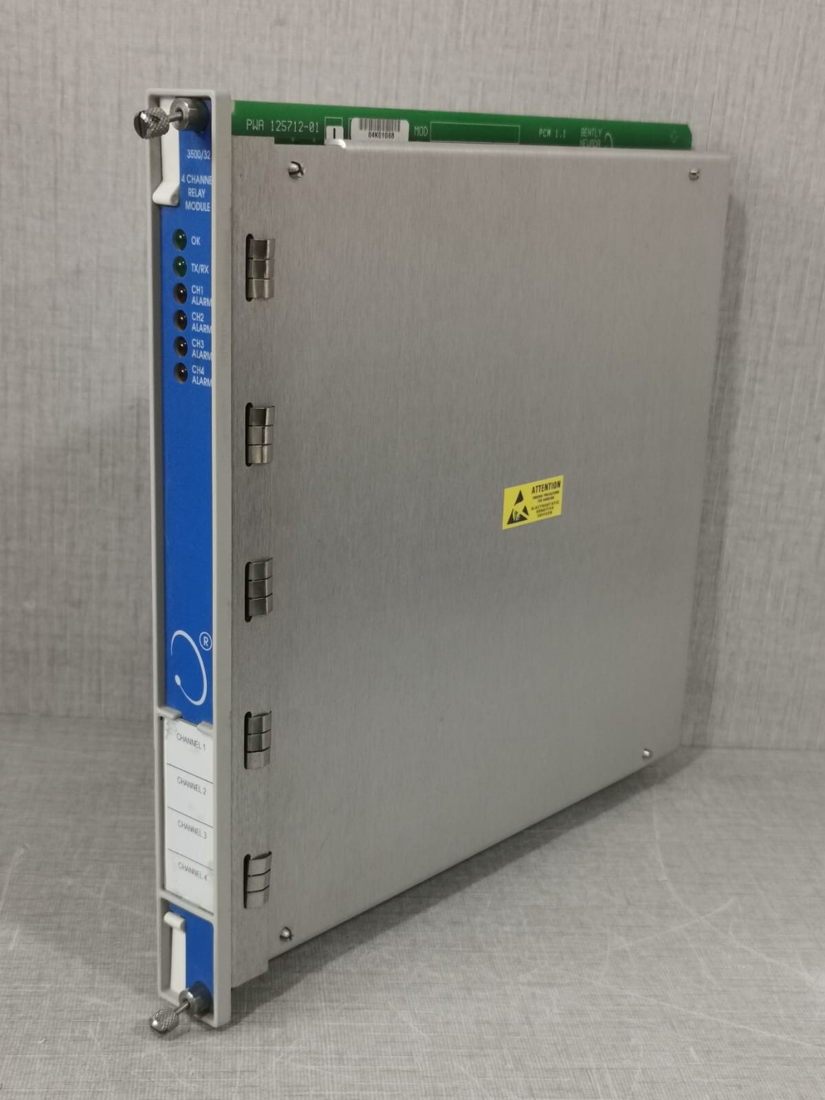 Bently Nevada 3500/32 Bently Nevada 3500/32 4 Channel Relay Module 125712-01 L 3