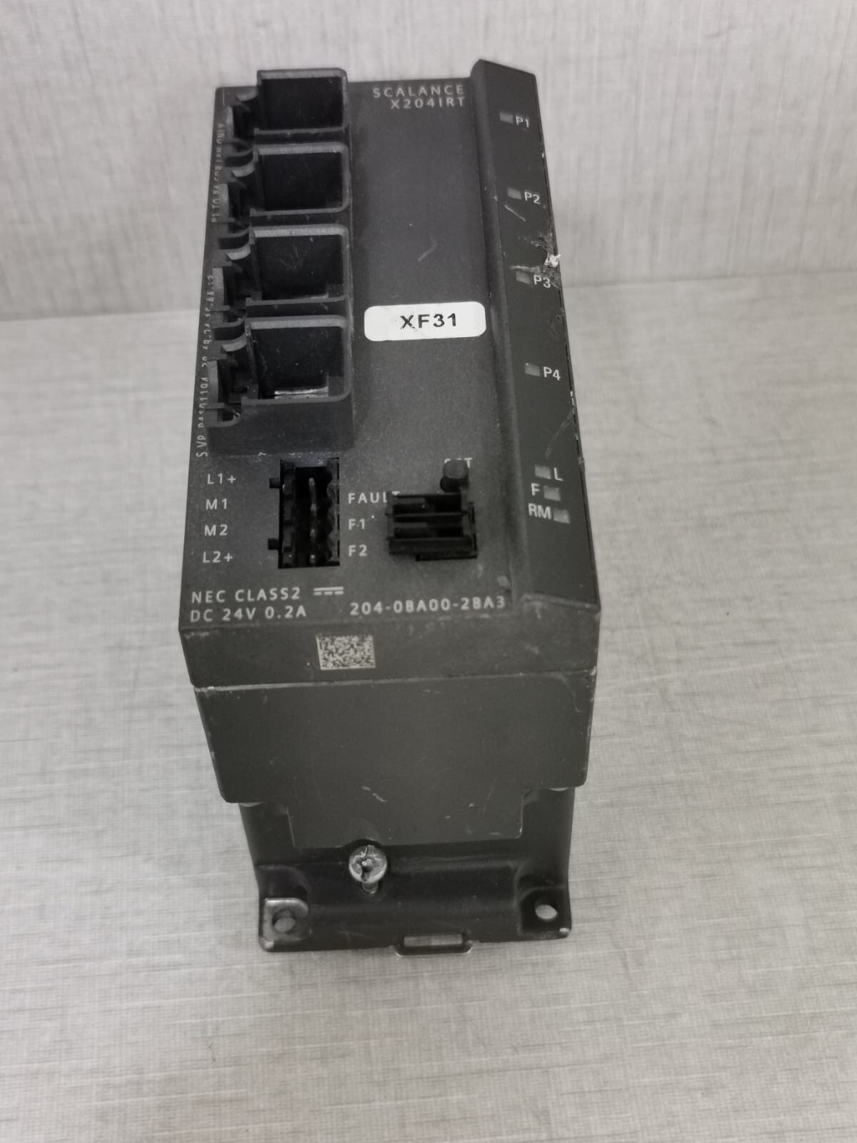Siemens 6GK5204-0BA00-2BA3 Siemens SCALANCE X204IRT / 6GK5204-0BA00-2BA3 Simatic Ethernet Switch 8