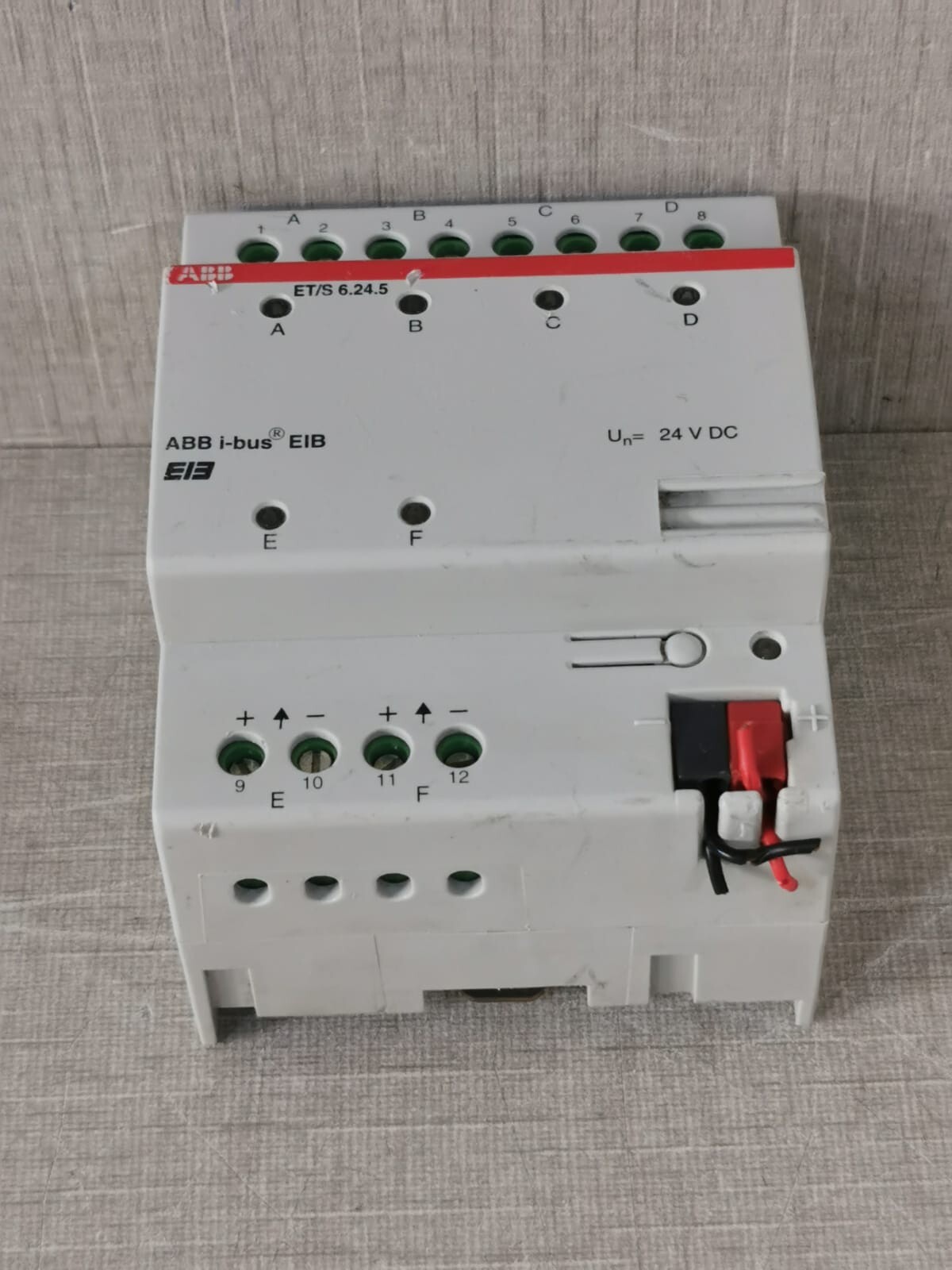 ABB GHQ6310035R0111 GHQ6310035R0111 ABB i-bus ET/S 6.24.5 Binary Input 6-Channel 4