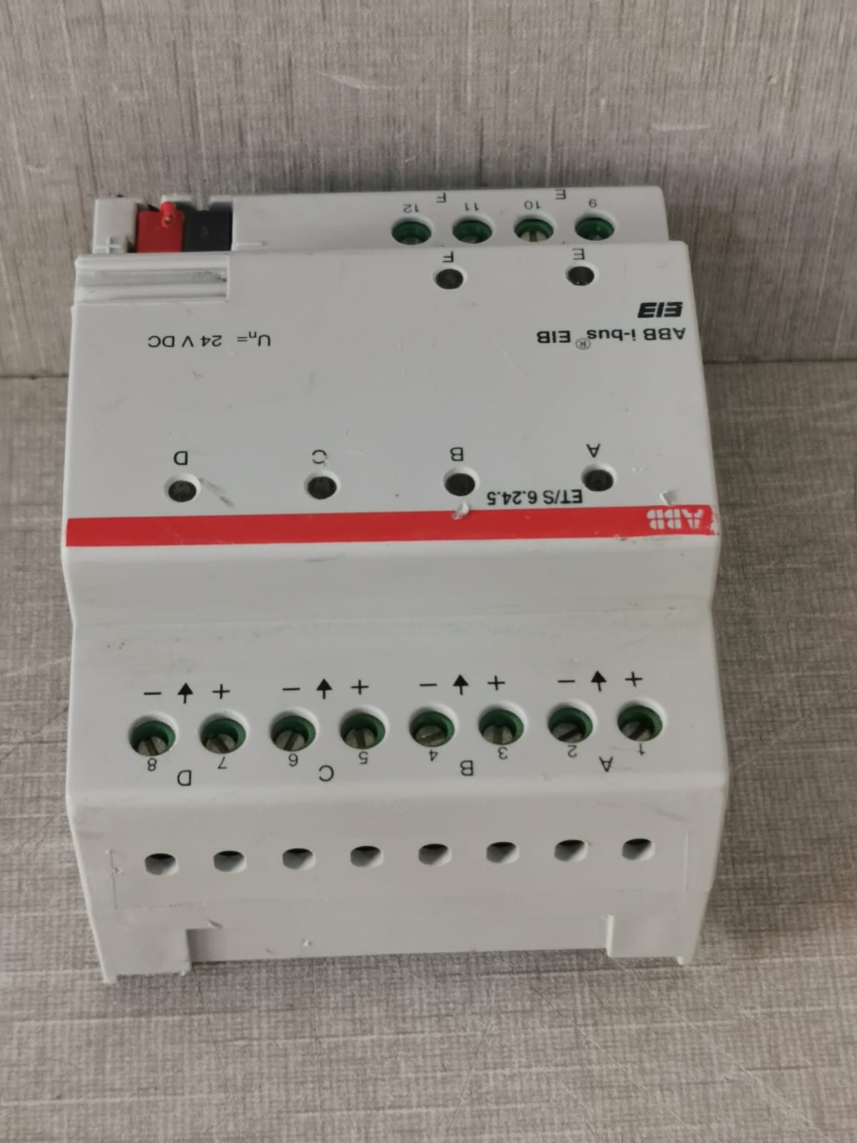 ABB GHQ6310035R0111 GHQ6310035R0111 ABB i-bus ET/S 6.24.5 Binary Input 6-Channel 5
