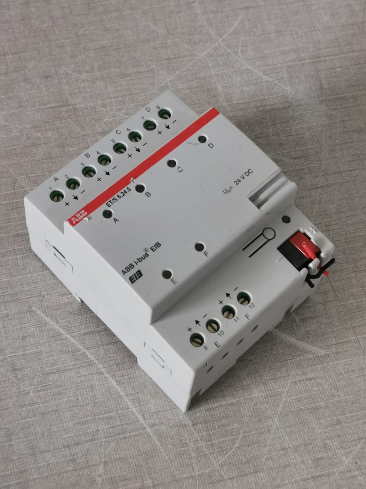 ABB GHQ6310035R0111 GHQ6310035R0111 ABB i-bus ET/S 6.24.5 Binary Input 6-Channel 6