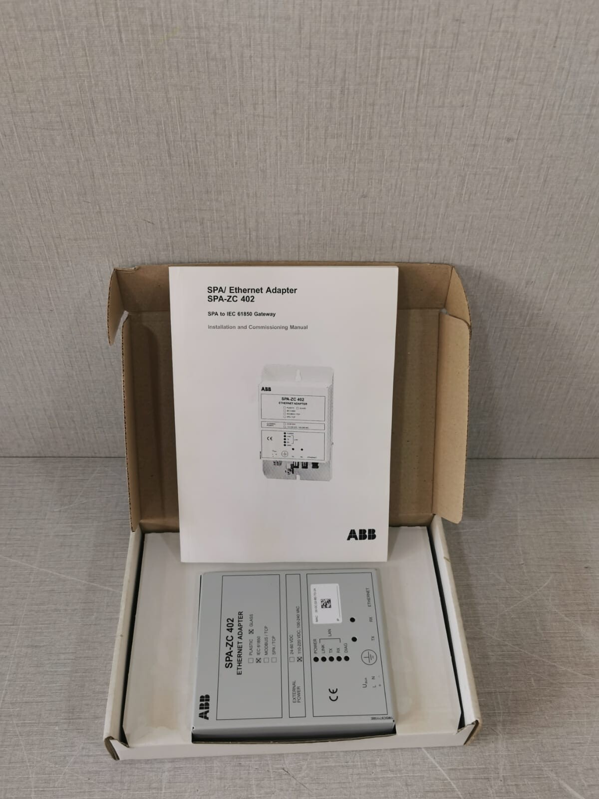 ABB SPA-ZC 402 ABB SPA-ZC 402 ETHERNET ADAPTER REV C2.1.1 2
