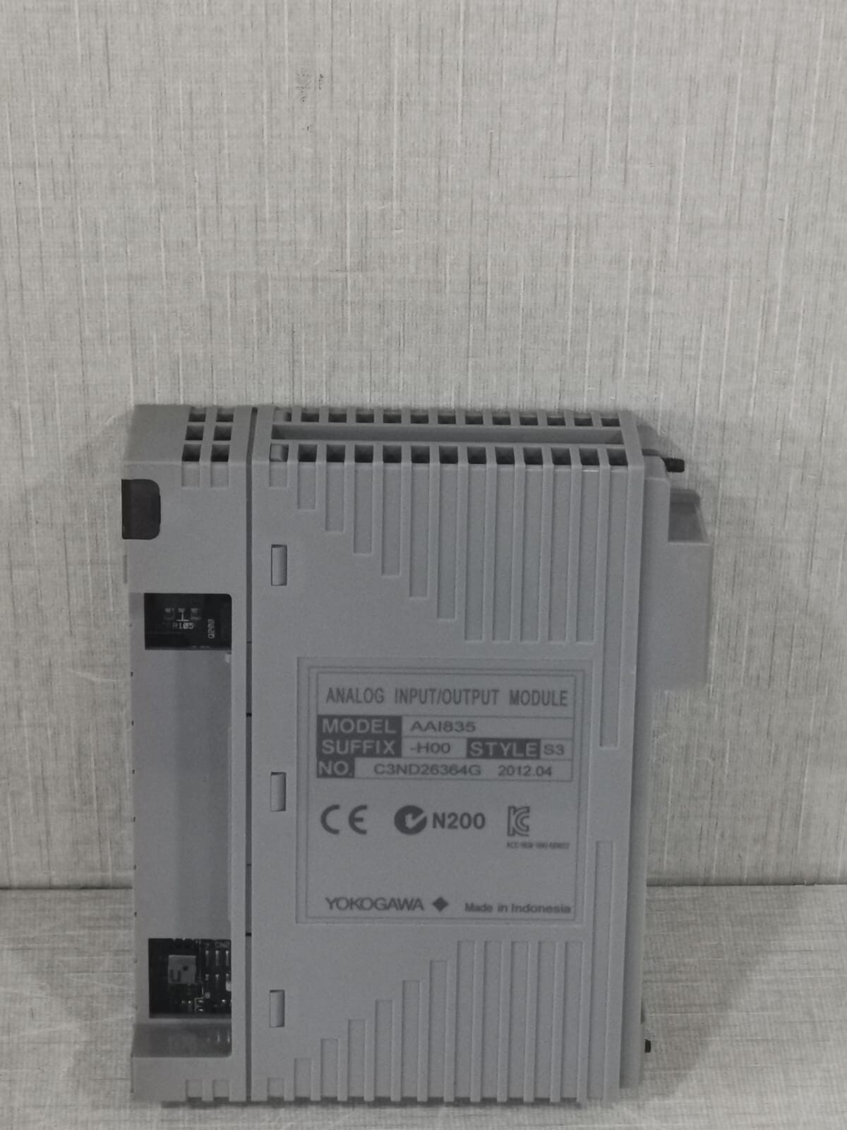 Yokogawa AAI835-H00 S3 YOKOGAWA AAI835-H00 S3 ANALOG INPUT/OUTPUT MODULE 4