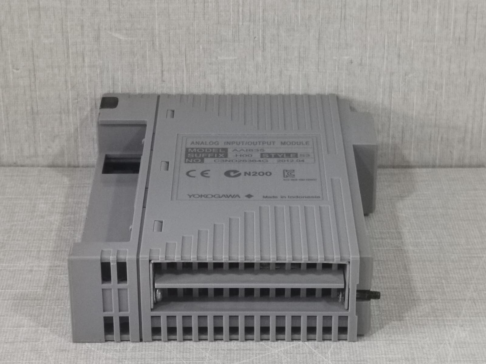 Yokogawa AAI835-H00 S3 YOKOGAWA AAI835-H00 S3 ANALOG INPUT/OUTPUT MODULE 9