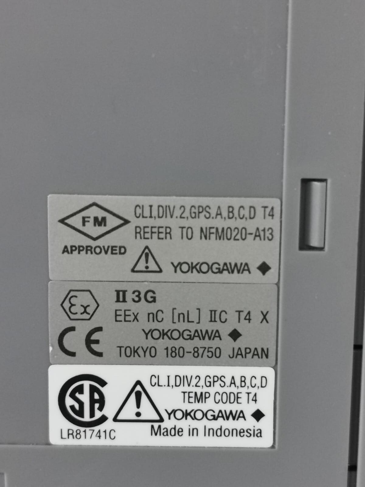 Yokogawa ADV161-P00 S2 YOKOGAWA ADV161 DIGITAL INPUT MODULE ADV161-P00 S2 6