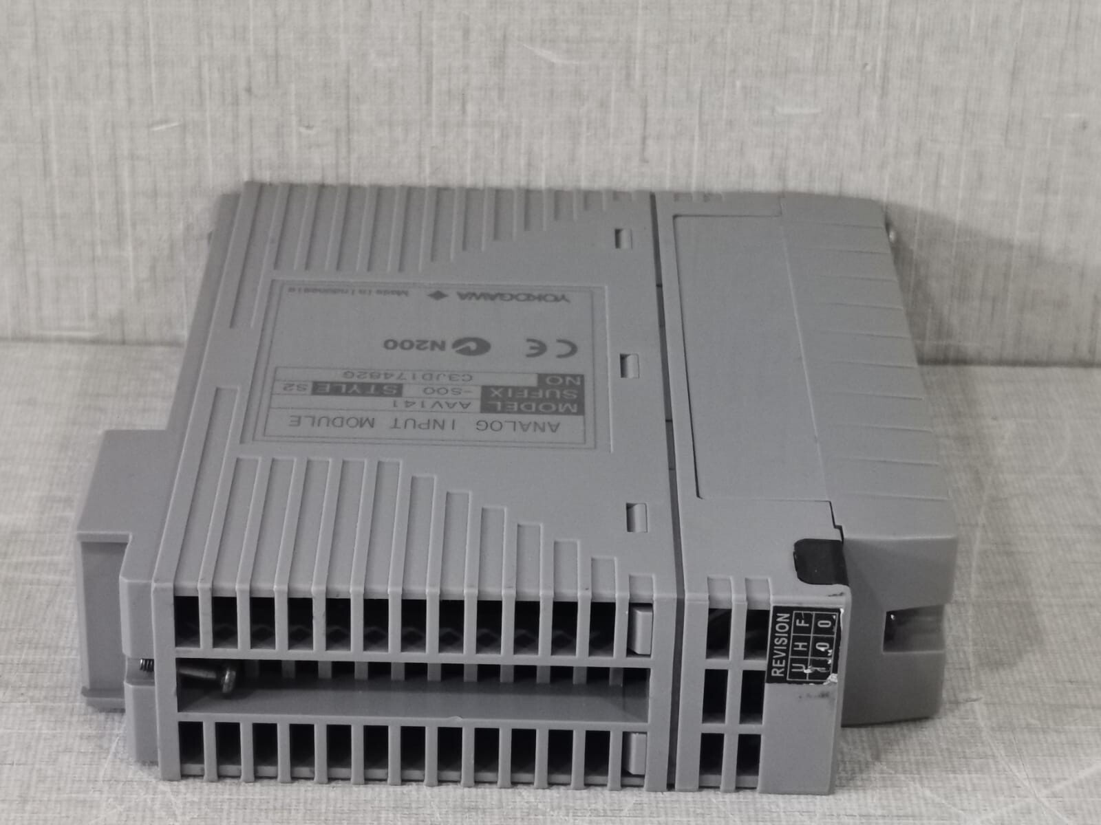 Yokogawa AAV141-S00 S2 AAV141 YOKOGAWA AAV141-S00 STYLE S2 ANALOG INPUT MODULE WITH ATK4A-00 S1 8