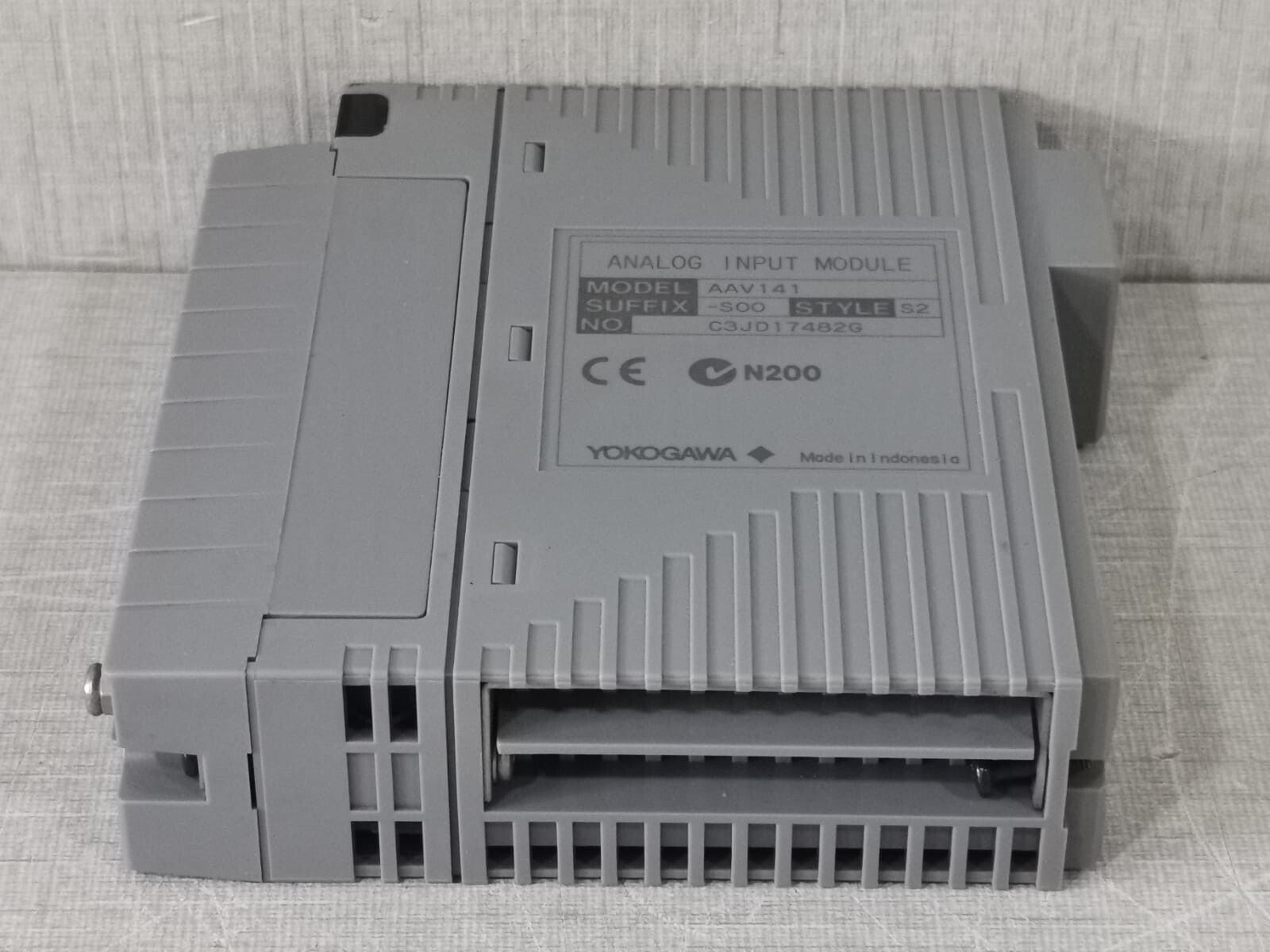 Yokogawa AAV141-S00 S2 AAV141 YOKOGAWA AAV141-S00 STYLE S2 ANALOG INPUT MODULE WITH ATK4A-00 S1 9