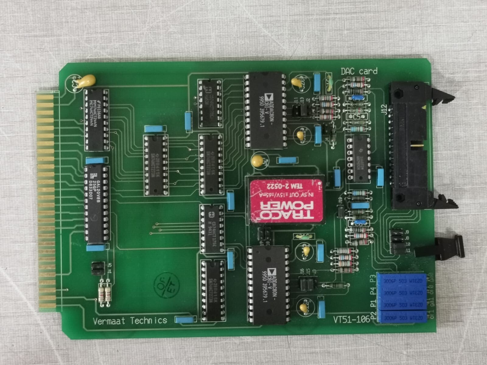 Vermaat Technics VT51-106 Vermaat Technics VT51-106 DAC Card Printed Circuit Board 3