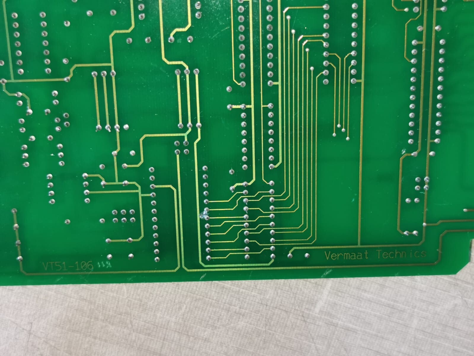 Vermaat Technics VT51-106 Vermaat Technics VT51-106 DAC Card PRINTED CIRCUIT BOARD 6