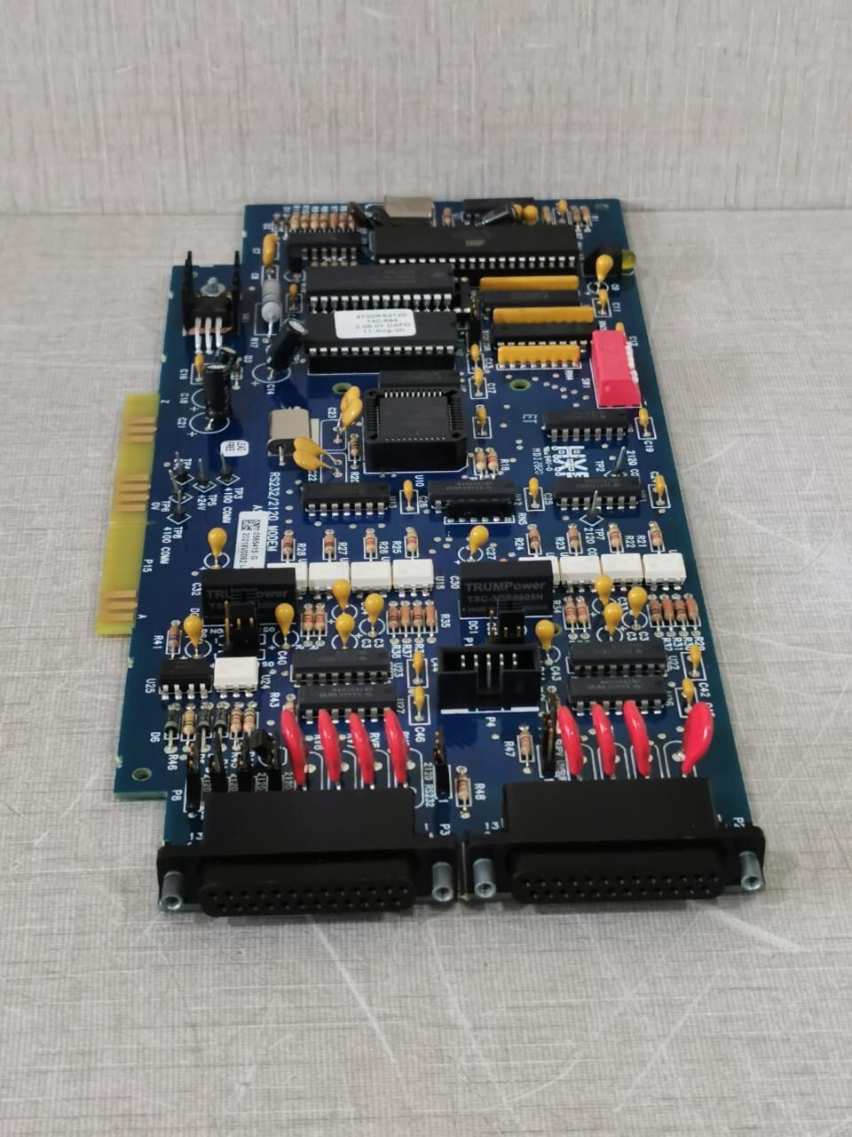 Simplex 4100-6038 Simplex 4100-6038 Dual RS232 Interface PCB Card 742-704 Rev. E 6