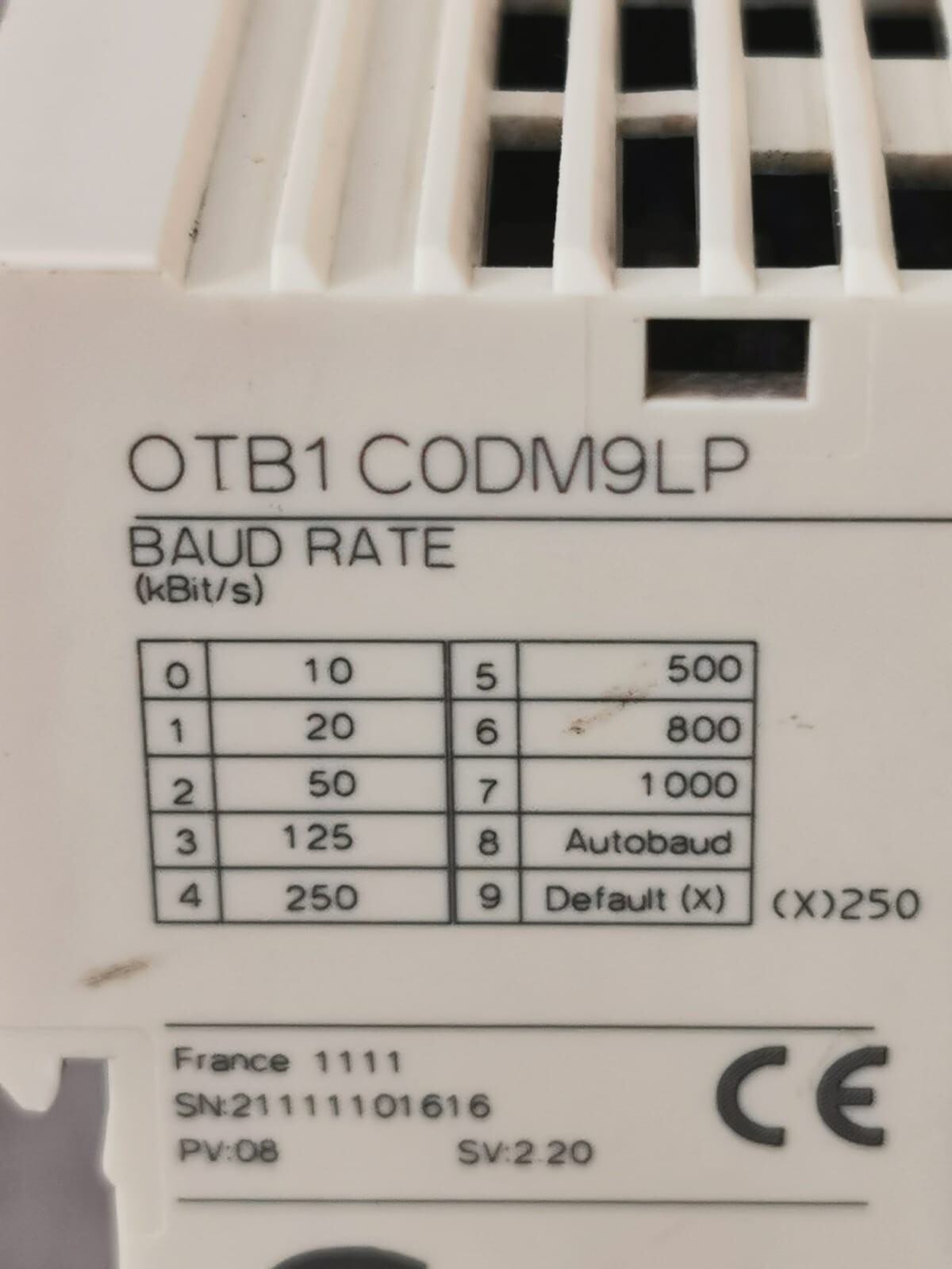 Schneider Electric OTB1C0DM9LP SCHNEIDER OTB1C0DM9LP CANopen MODULE 2