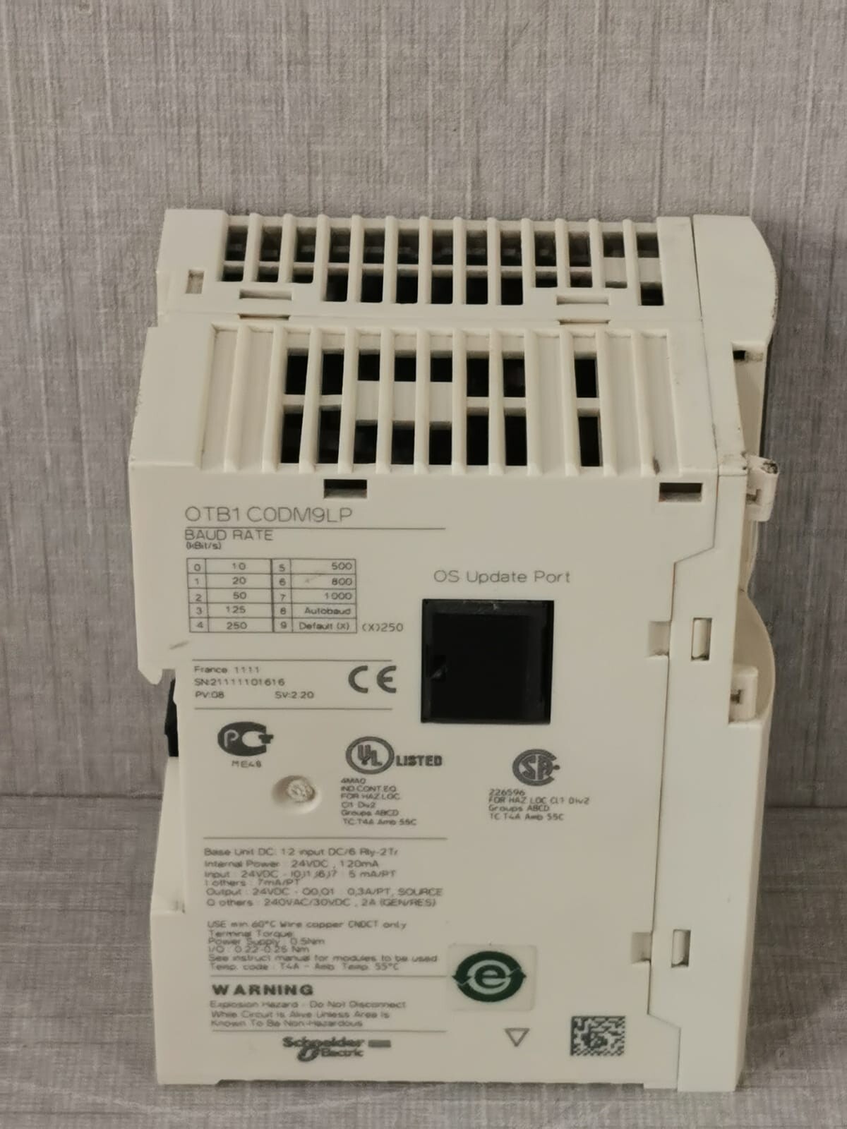 Schneider Electric OTB1C0DM9LP SCHNEIDER OTB1C0DM9LP CANopen MODULE 3