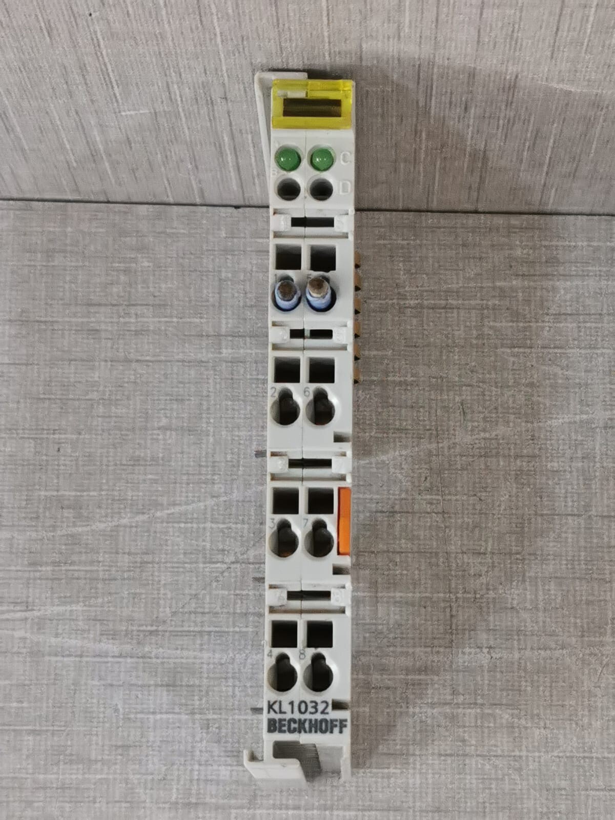 BECKOFF INPUT-48 BECKOFF KL1032 2-channel digital input, 48 V DC, 3 ms BUS TERMINAL 4