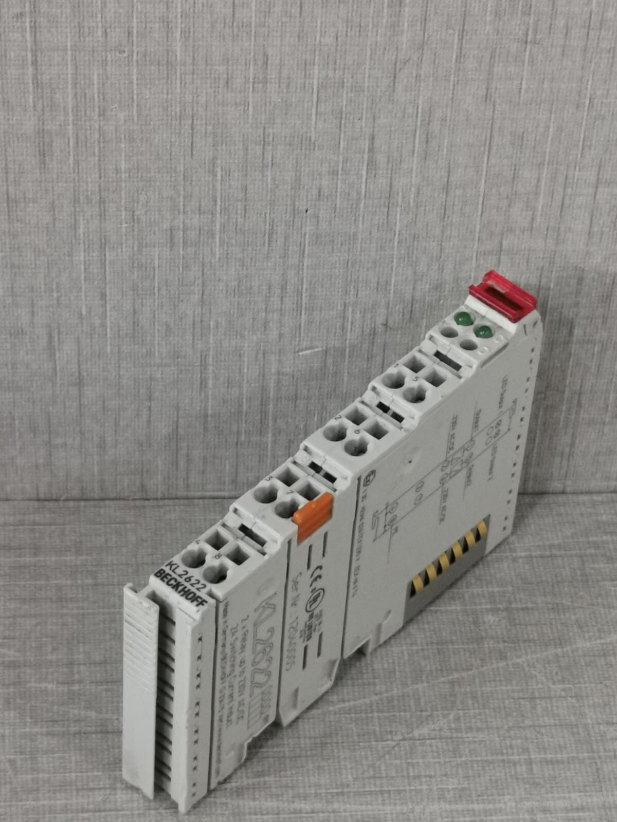 BECKOFF KL2622 BECKOFF KL2622 2-CHANNEL RELAY BUS TERMINAL 5