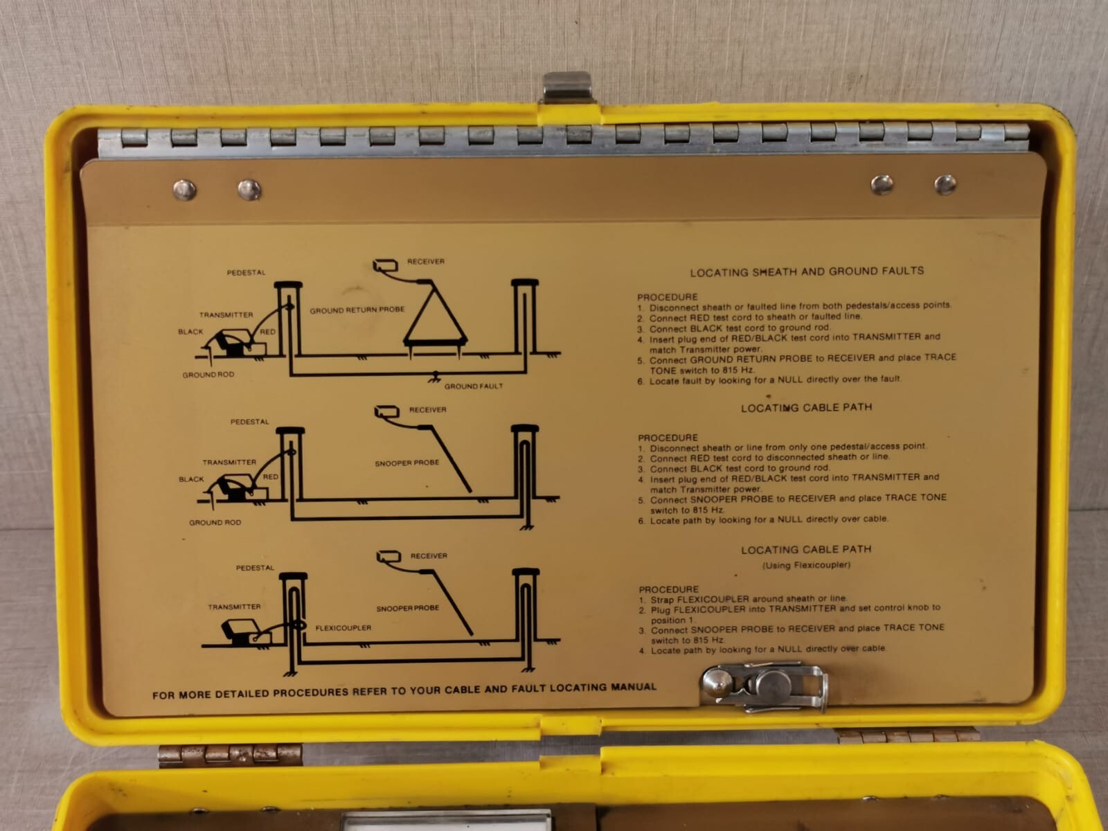 UNKNOWN RYCO-8831 RYCO 8831 Transmitter Cable Fault Locator 4