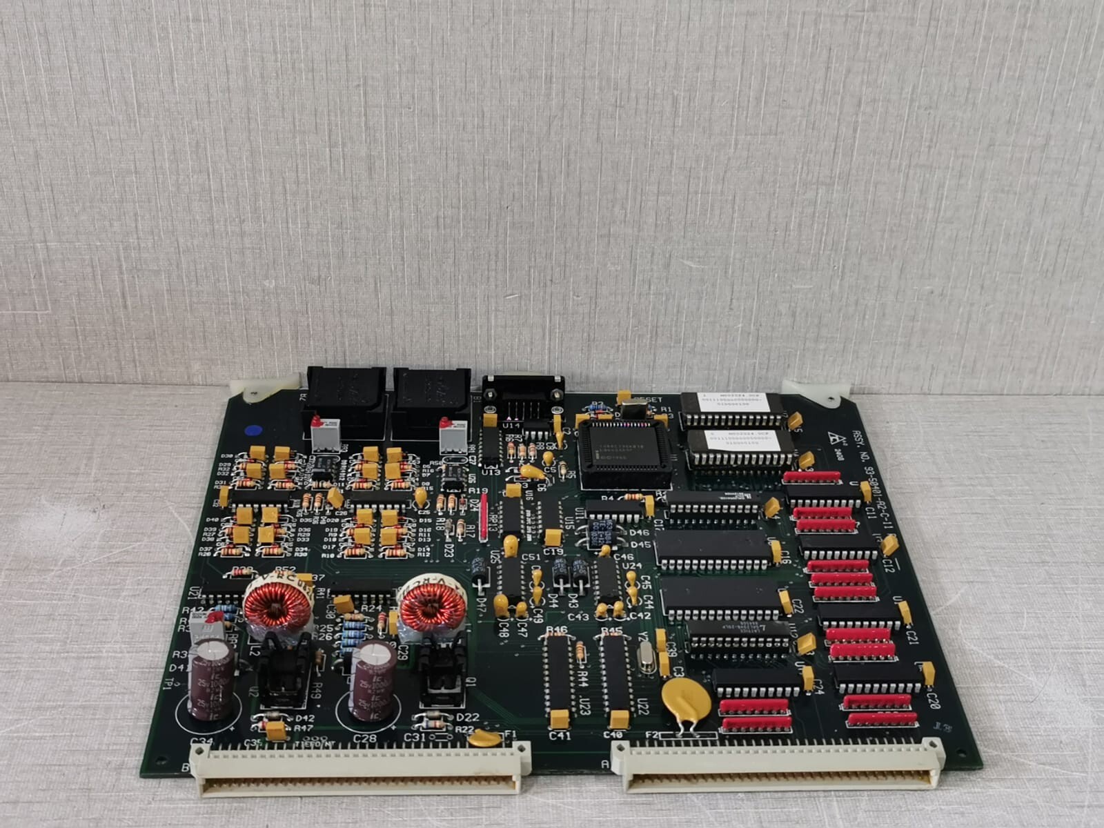 ELCOM ELCOM-93 ELCOM 93-50401-A2-C-11 /93-50401-A3-C-13 REV.B CPU BOARD 4