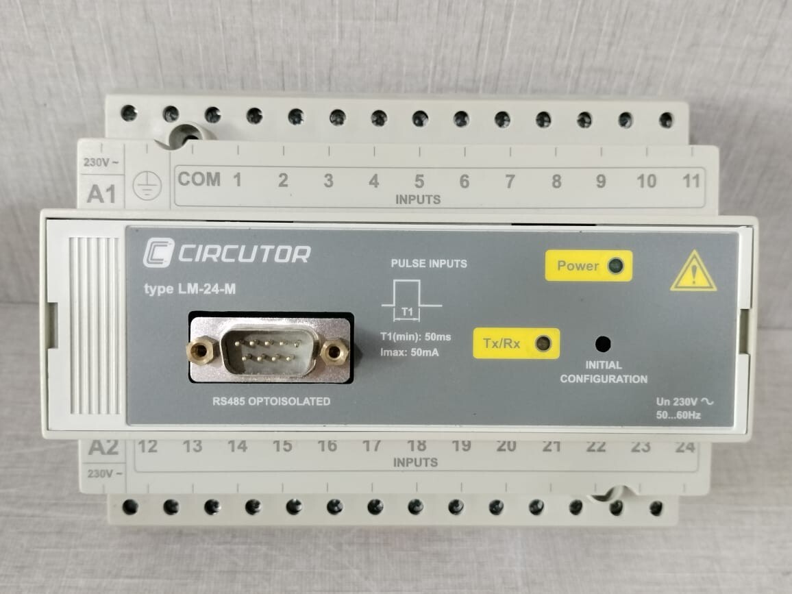 Circutor LM-24-M CIRCUTOR LM-24-M ENERGY METER CENTRALIZATION UNIT 2