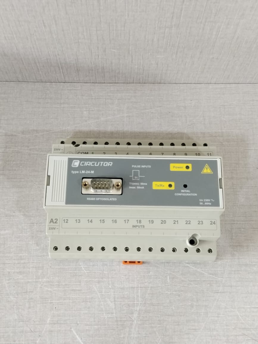 Circutor LM-24-M CIRCUTOR LM-24-M ENERGY METER CENTRALIZATION UNIT 6