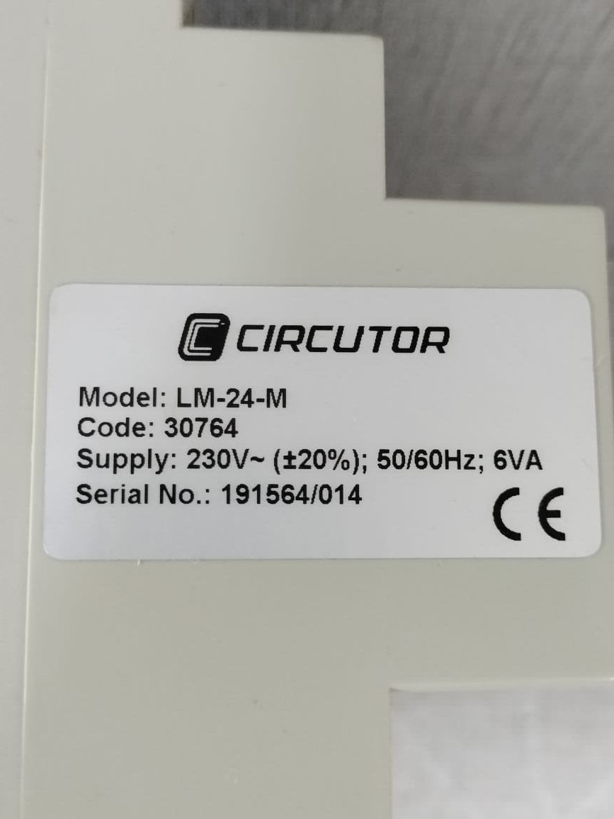 Circutor LM-24-M CIRCUTOR LM-24-M ENERGY METER CENTRALIZATION UNIT 7