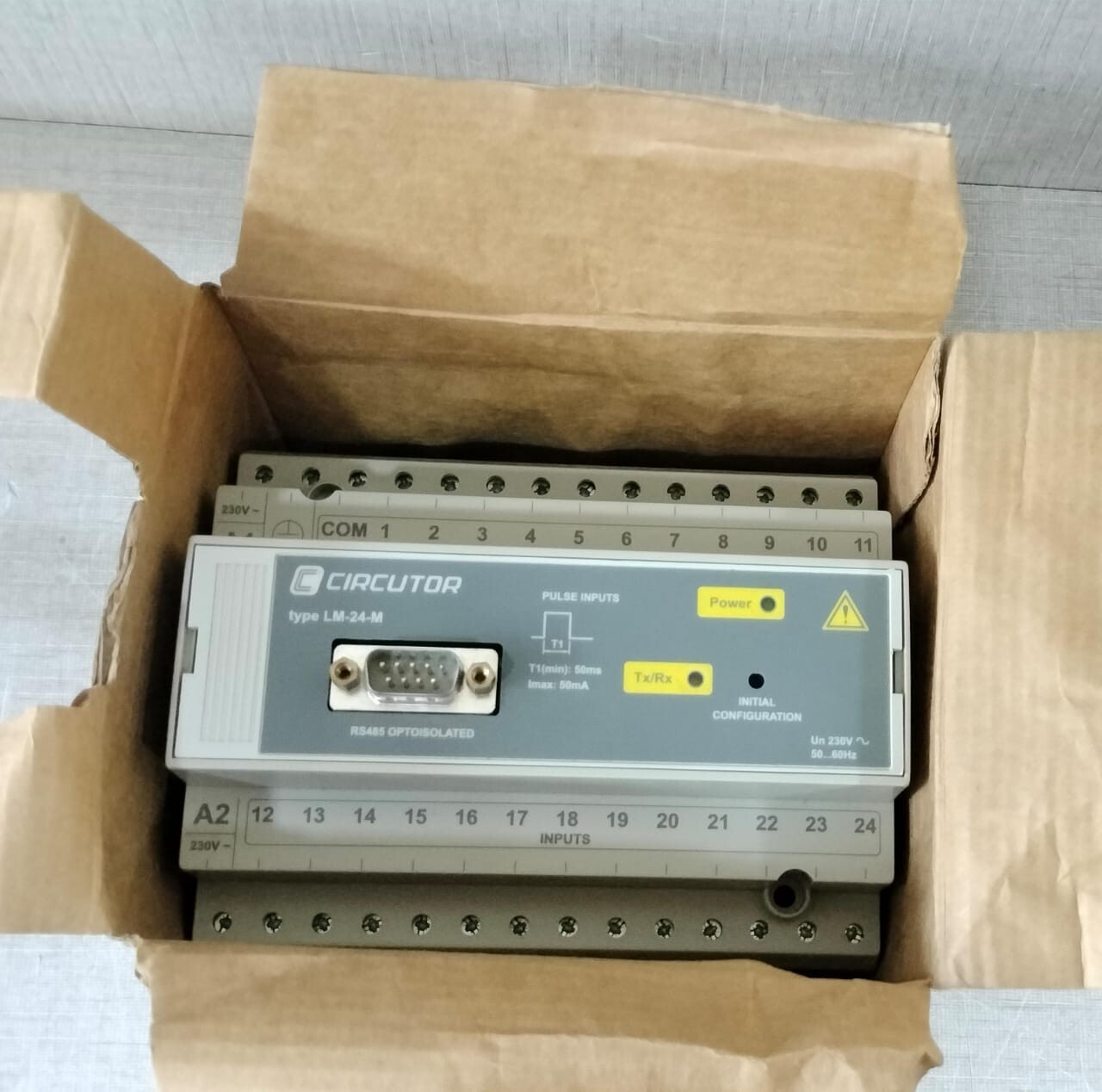 Circutor LM-24-M CIRCUTOR LM-24-M ENERGY METER CENTRALIZATION UNIT 8