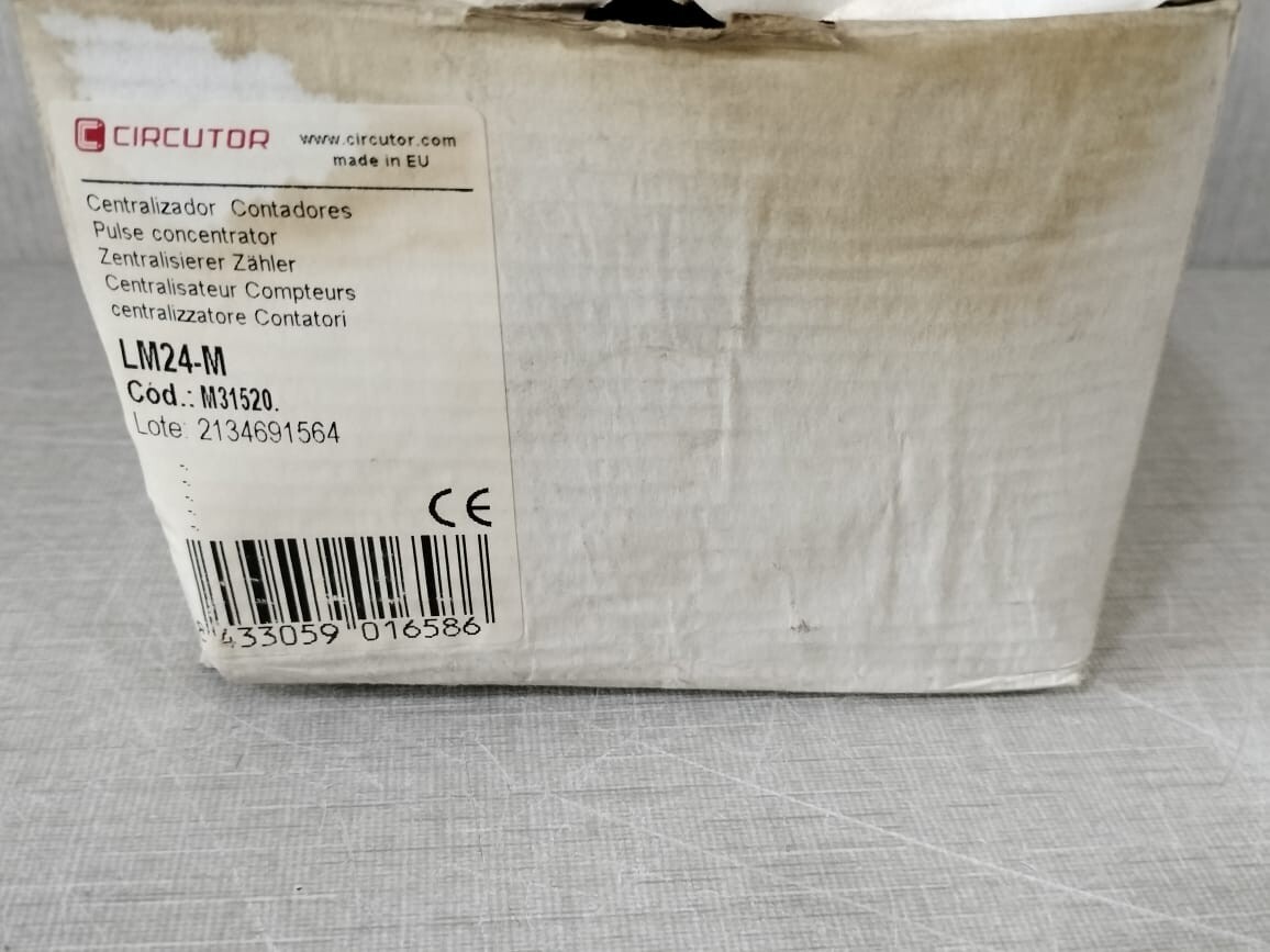 Circutor LM-24-M CIRCUTOR LM-24-M ENERGY METER CENTRALIZATION UNIT 9
