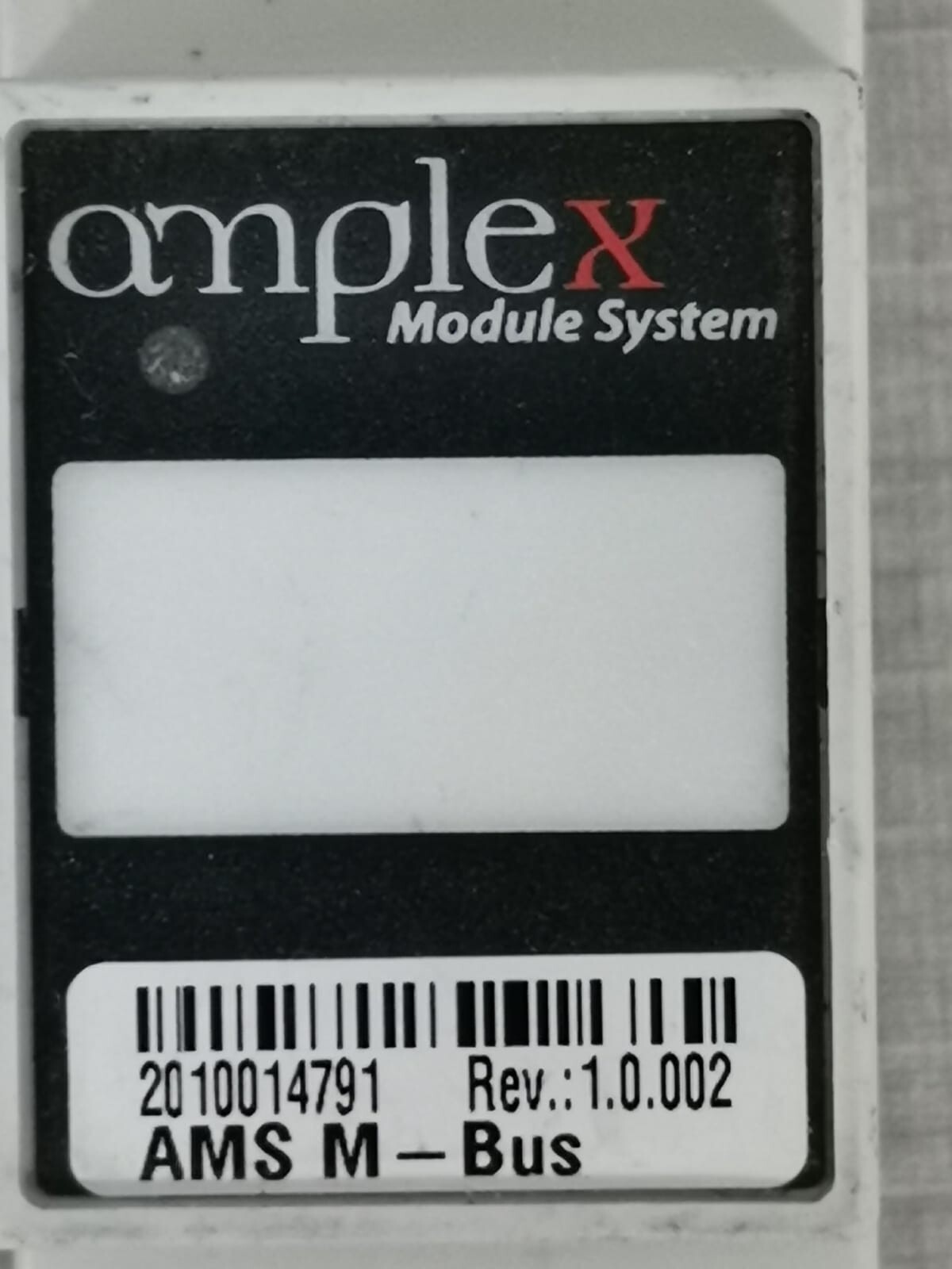 AMPLEX Module System AMS M-BUS AMPLEX Module System AMS M-BUS Smart Meter Interface Module 2