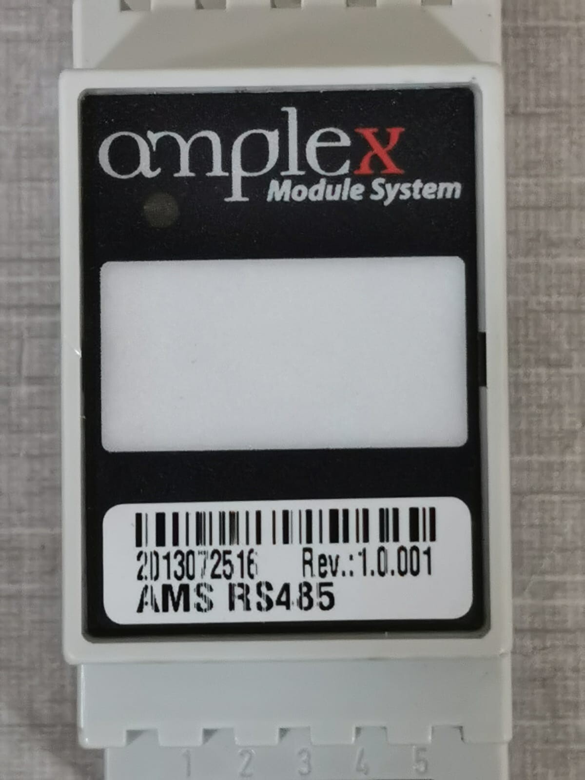 Amplex RS485 AMPLEX Module System AMS RS485 Module for DLMS/COSEM and Modbus 2