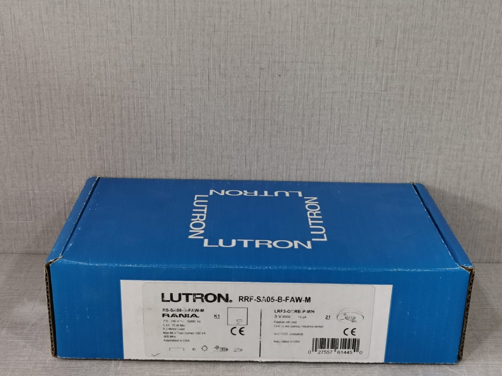 LUTRON RRF-SA05-B-FAW-M LUTRON RRF-SA05-B-FAW-M RF OCCUPANCY SENSOR KIT 9