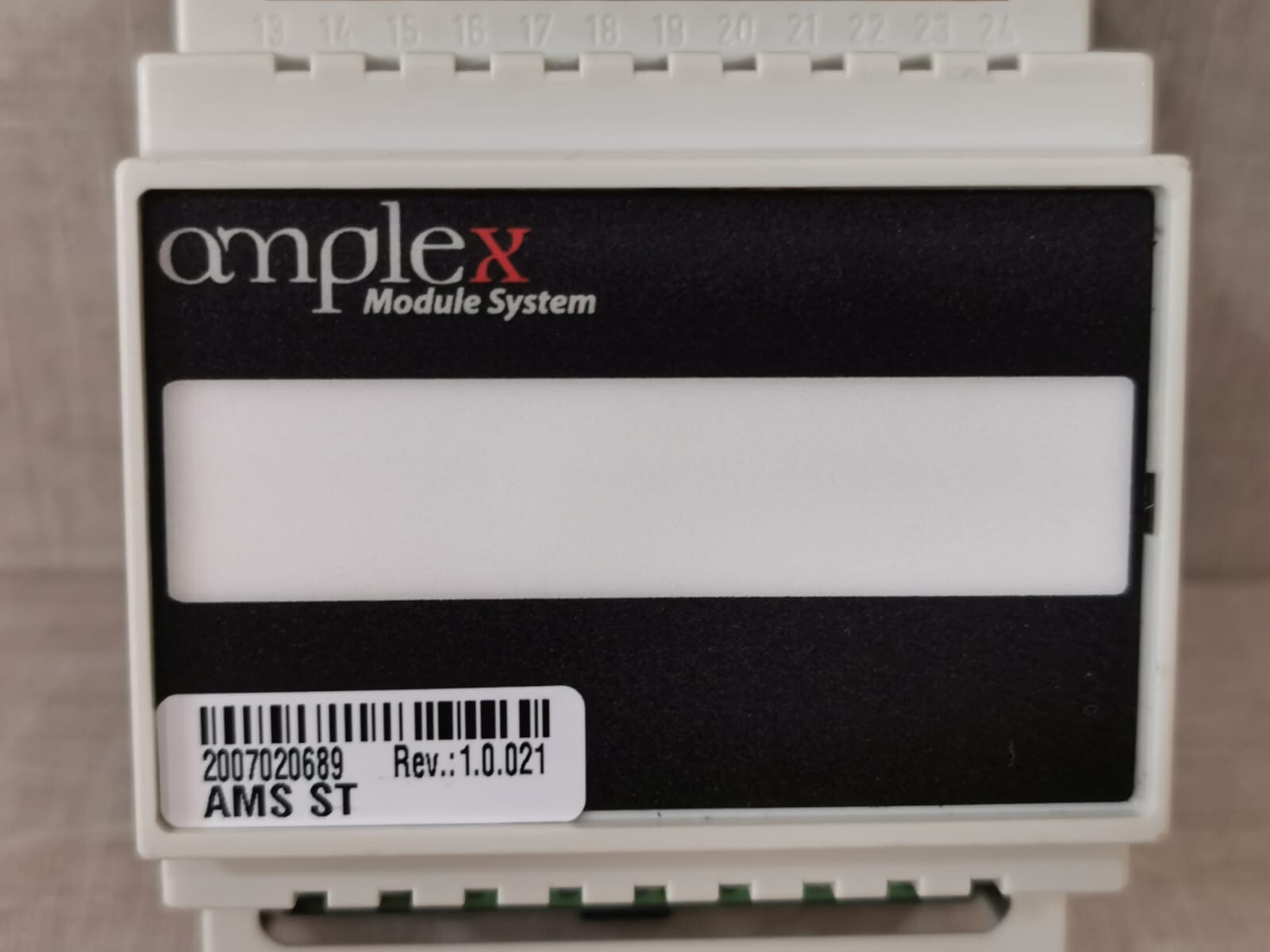 AMPLEX Module System AMS ST REV.1.0.021 AMPLEX Module System AMS ST REV.1.0.021 Module 2