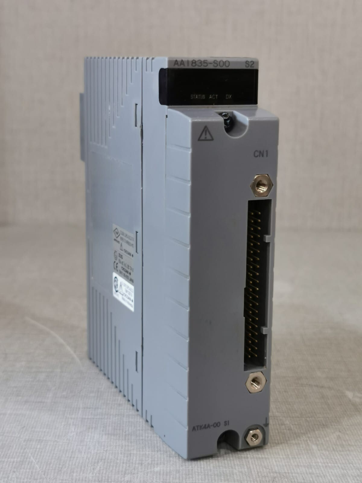 Yokogawa AAI835-S00 S2 YOKOGAWA AAI835-S00-S2 ANALOG INPUT/OUTPUT MODULE with ATK4A-00-S1 Connector Pin 6
