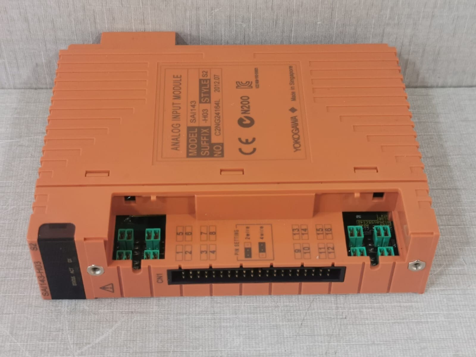 Yokogawa SAI143-H03-S2 Yokogawa SAI143-H03-S2 Analog Input Module 8