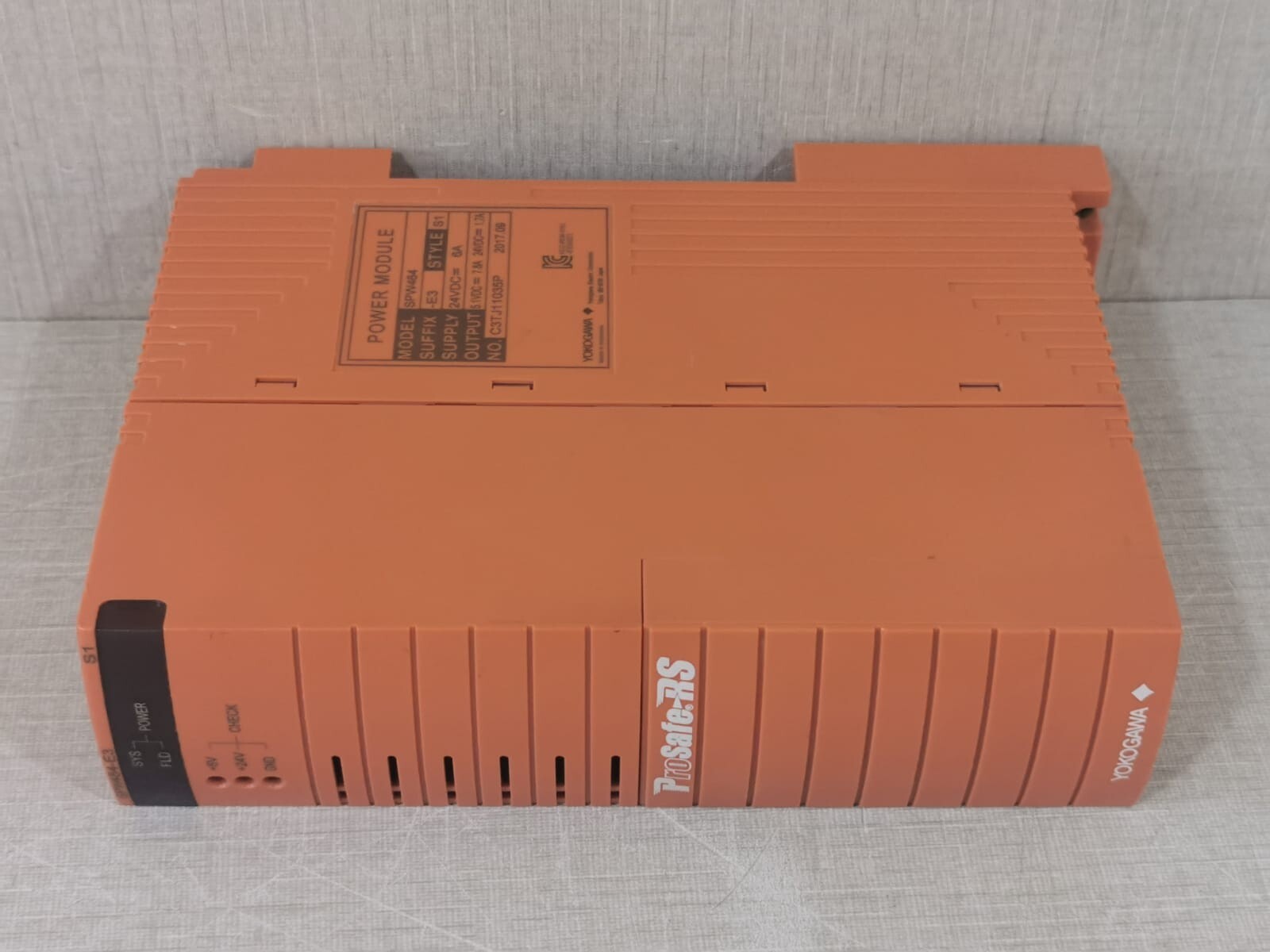 Yokogawa SPW484-E3-S1 Yokogawa SPW484-E3-S1 ProSafe-RS Power Module 8