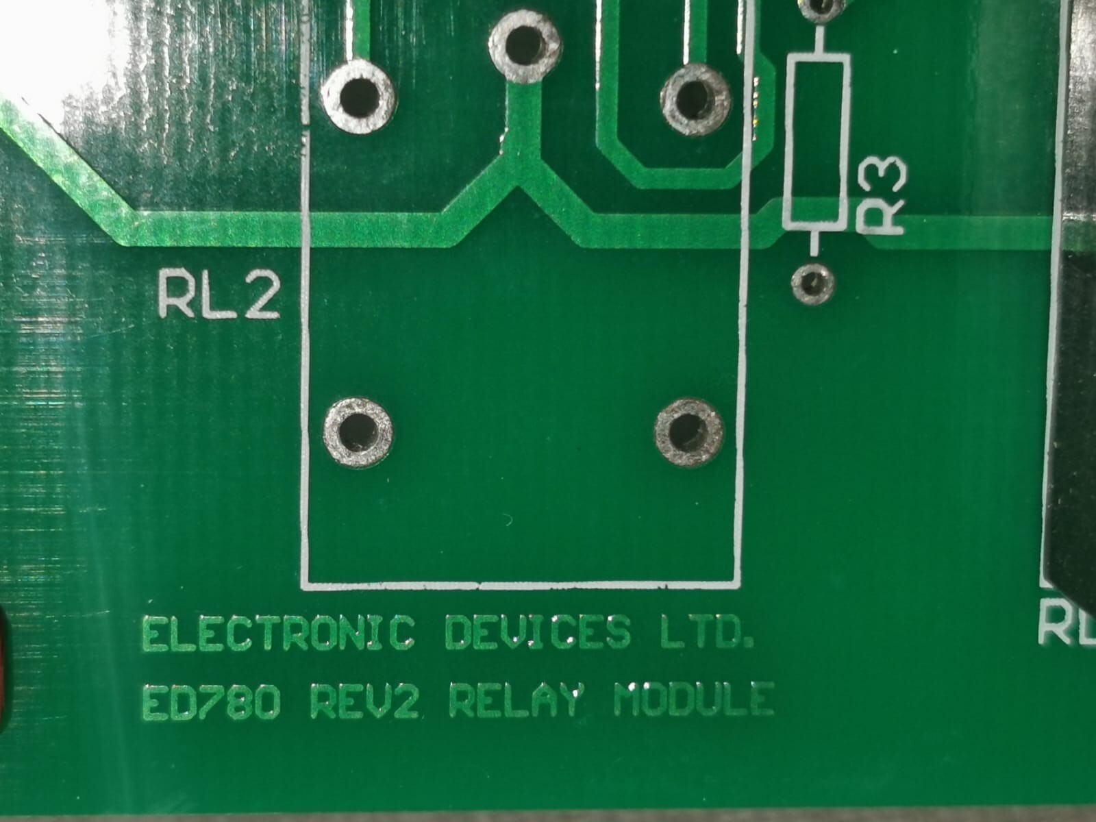 ELECTRONIC DEVICES ED-780 ELECTRONIC DEVICES ED 780 REV.2 RELAY MODULE 4