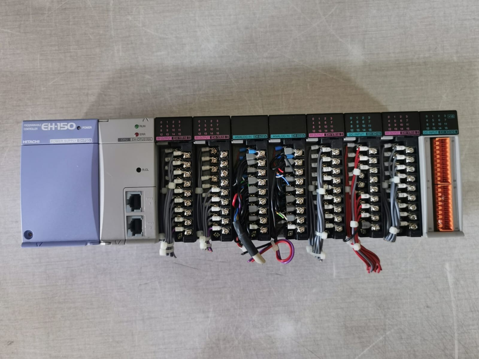 Hitachi EH-150 HITACHI EH-PSD EH-150 POWER SUPPLY PROGRAMMABLE CONTROLLER PANEL 3