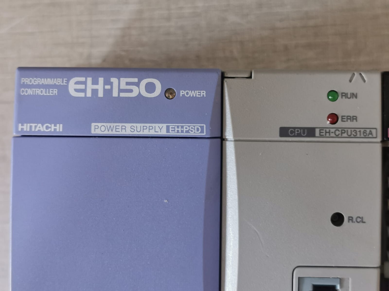 Hitachi EH-150 HITACHI EH-PSD EH-150 POWER SUPPLY PROGRAMMABLE CONTROLLER PANEL 8