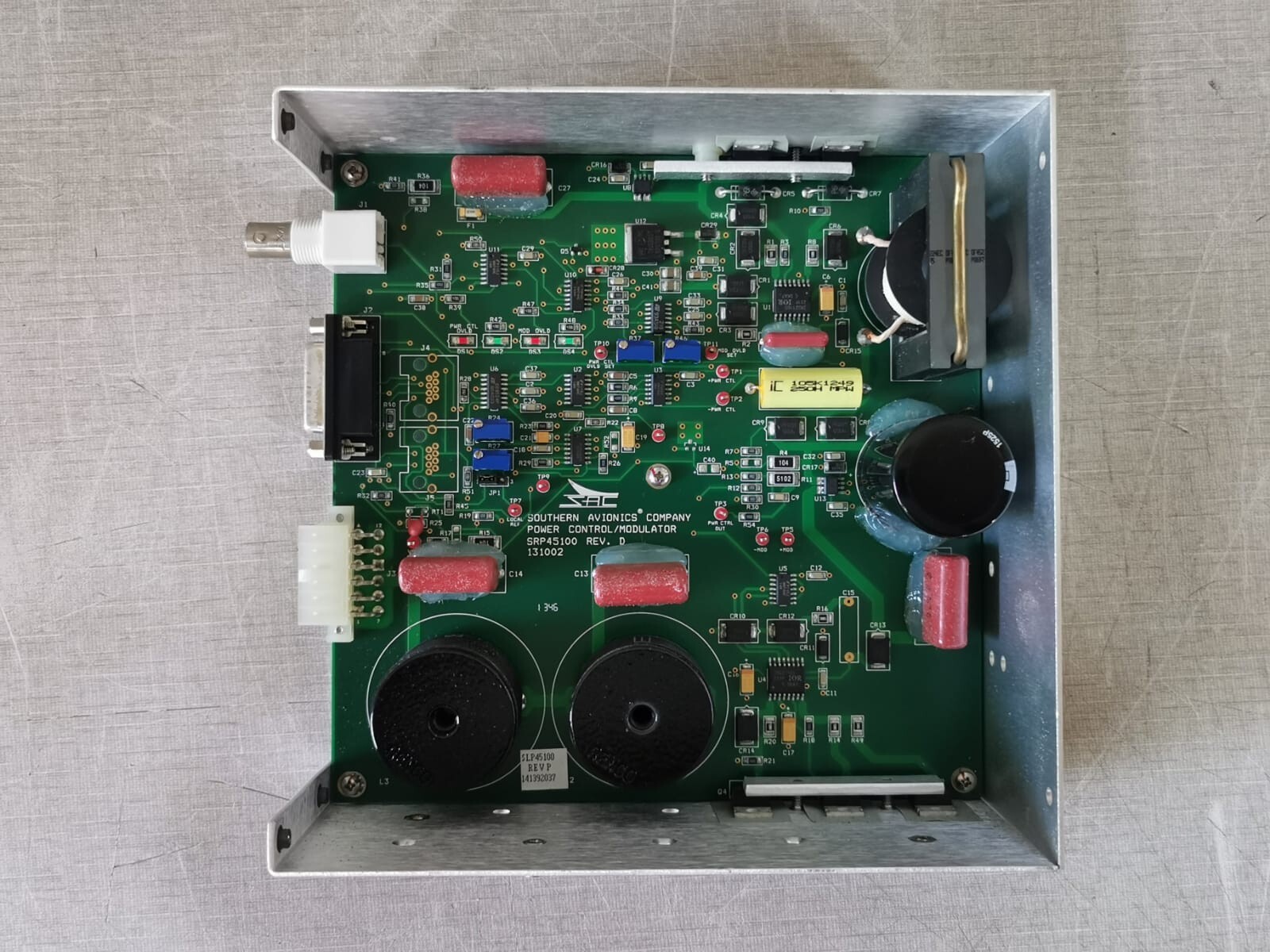 SAC Southern Avionics SLE45100 SAC Southern Avionics Company Power Control Modulator Module SLE45100 6