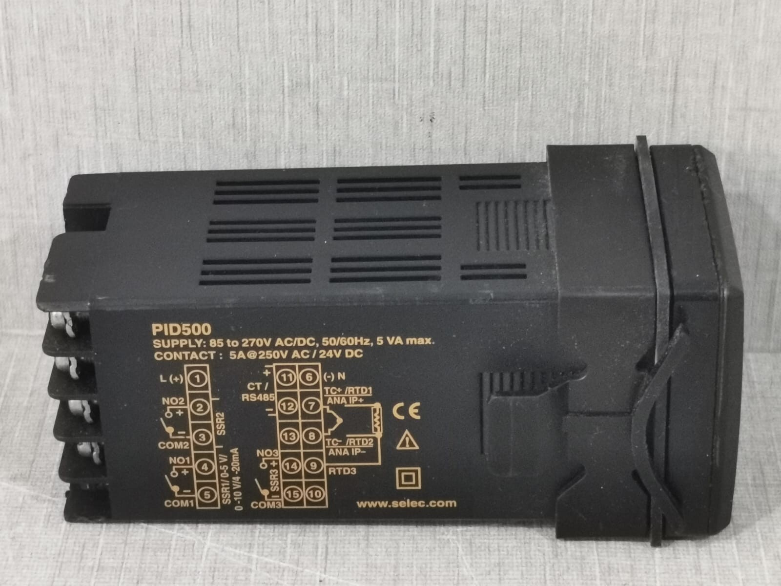 Digital RELAY-85 Selec PID500-0-0-01 Digital Temperature Controller Relay 85 TO 270V AC/DC 6